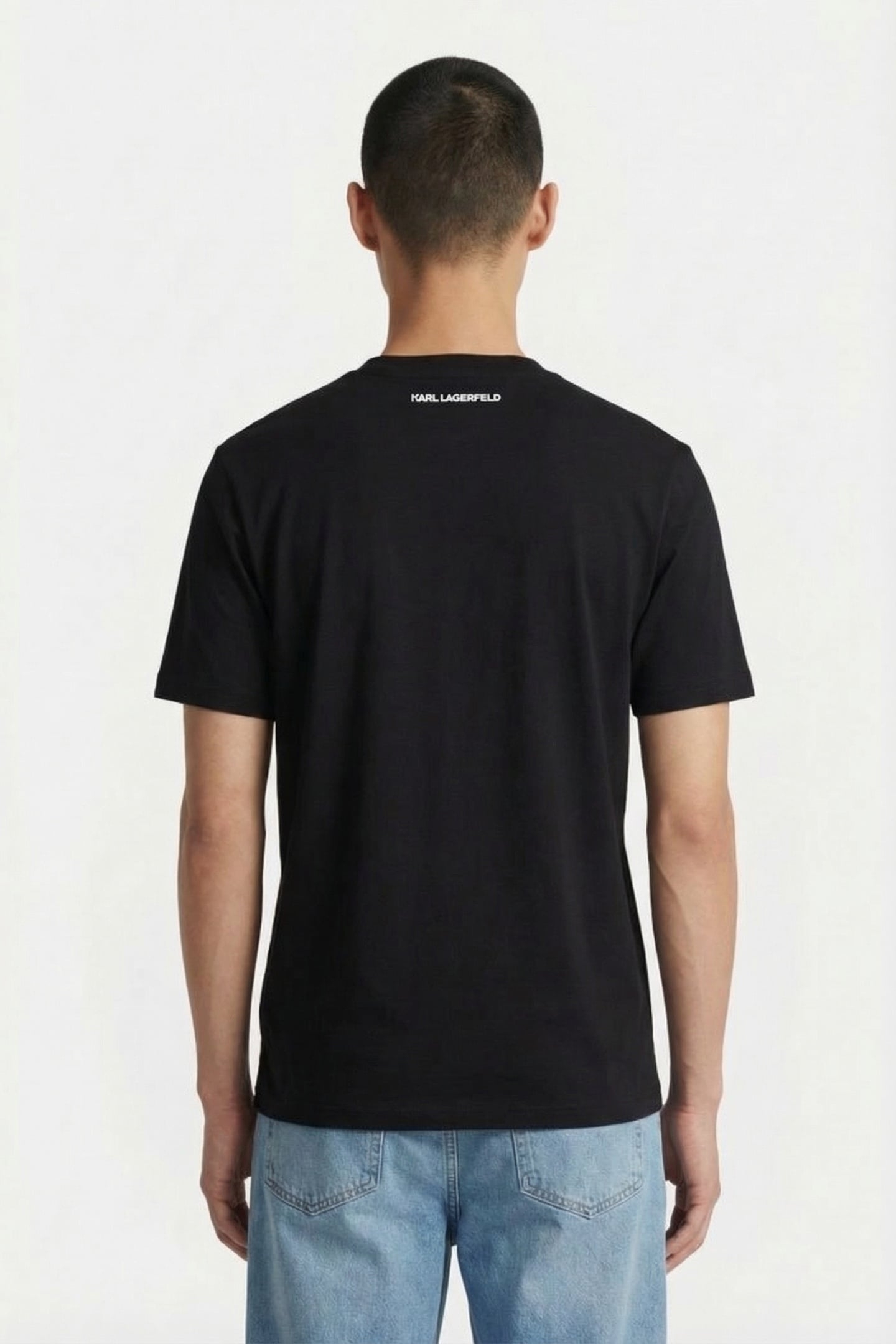 BLACK T-SHIRT CREWNECK 2