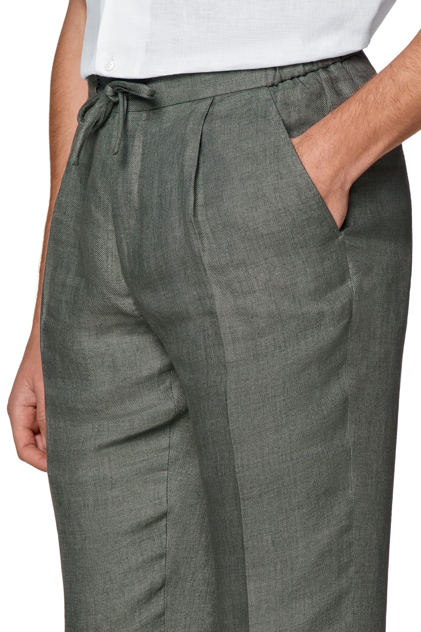 TROUSERS-ARMY GREEN 4