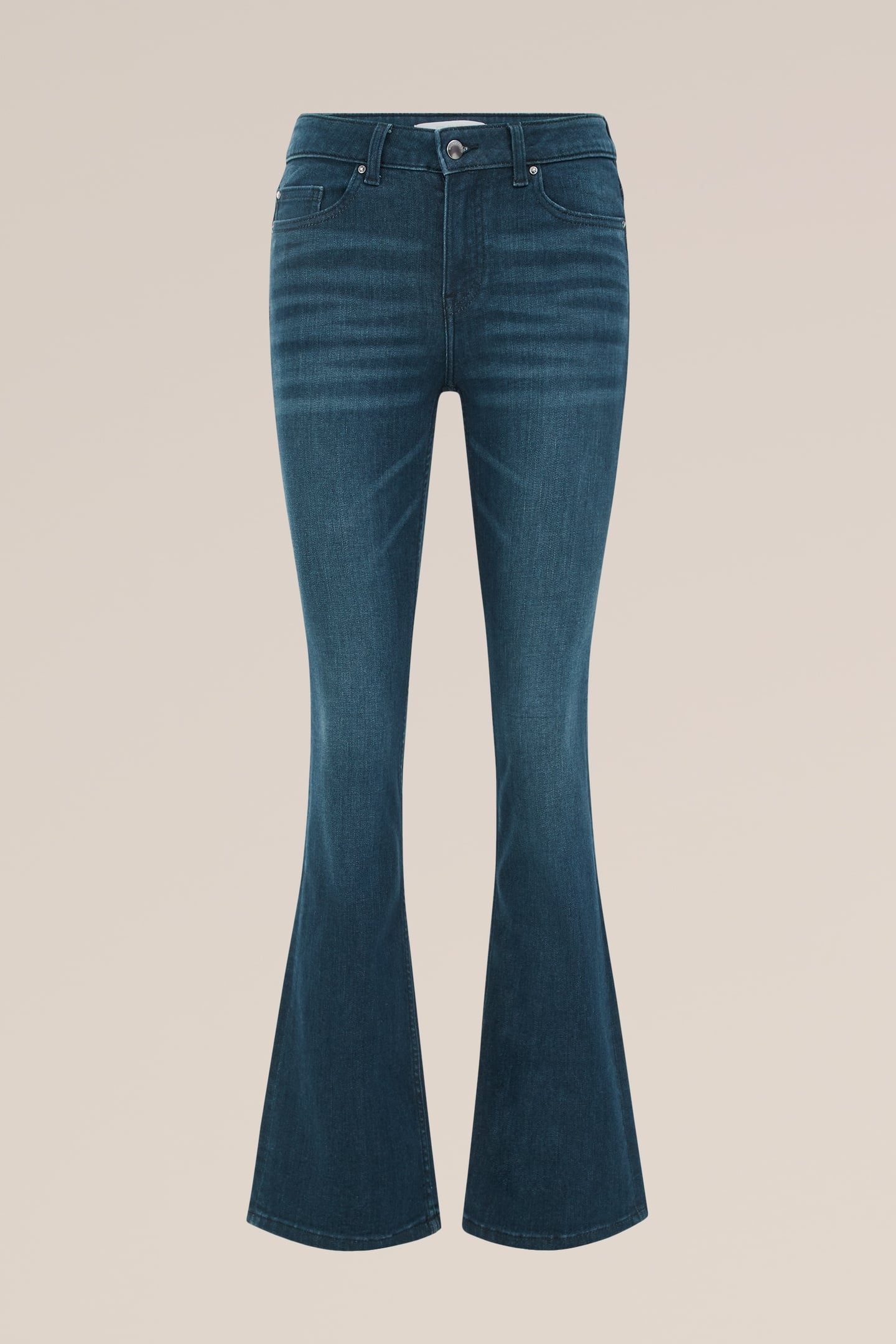 5-POCKET MID WAIST DARK BLUE 4