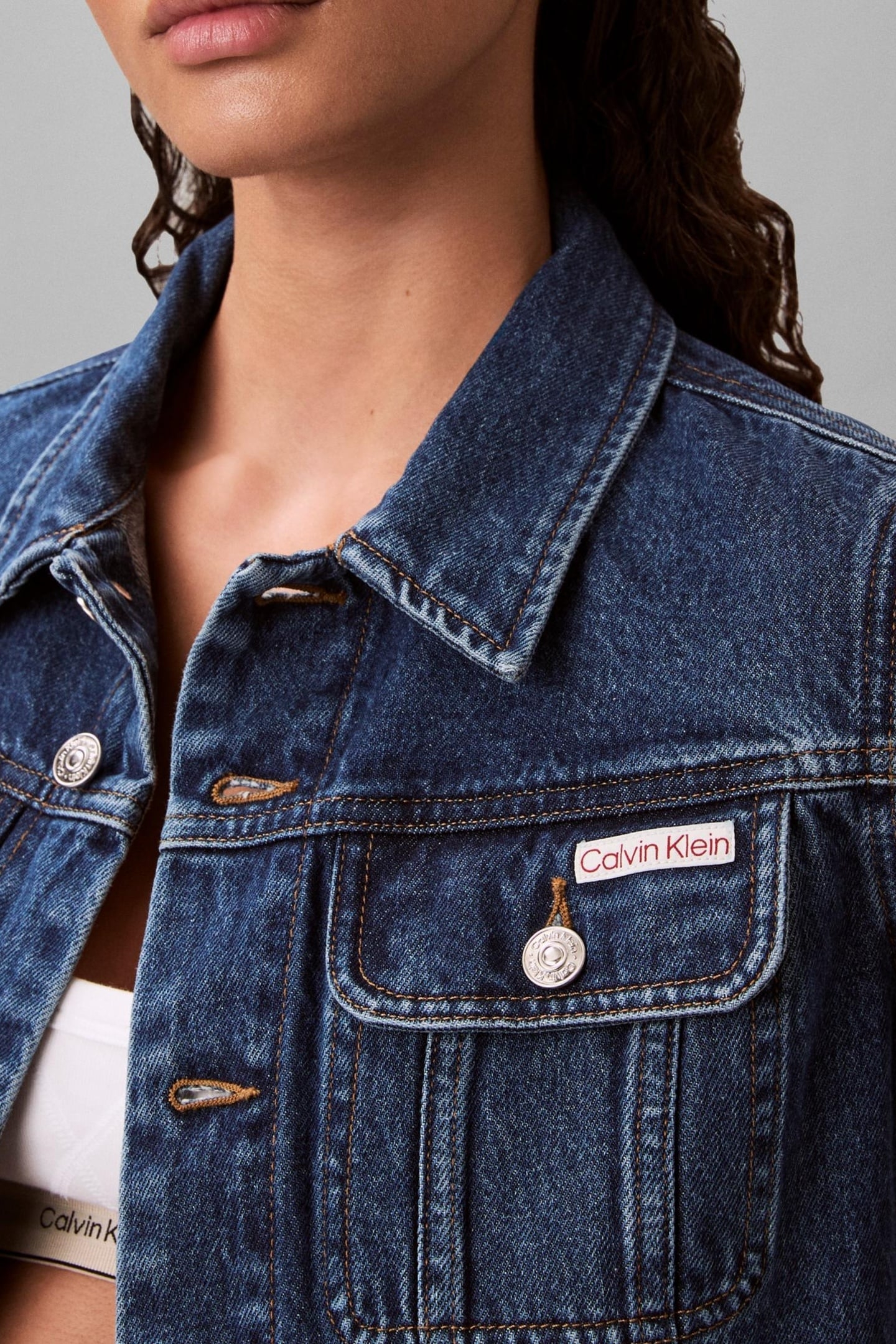 CROPPED 90S DENIM JACKET INDIGO PARK 7