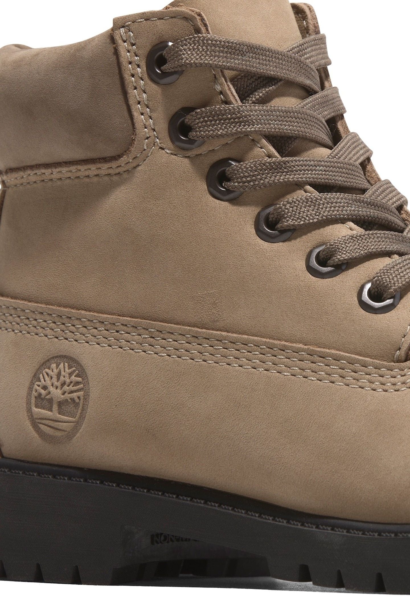 PREMIUM 6 INCH LACE UP WATERPROOF BOOT BEIGE NUBUCK 3