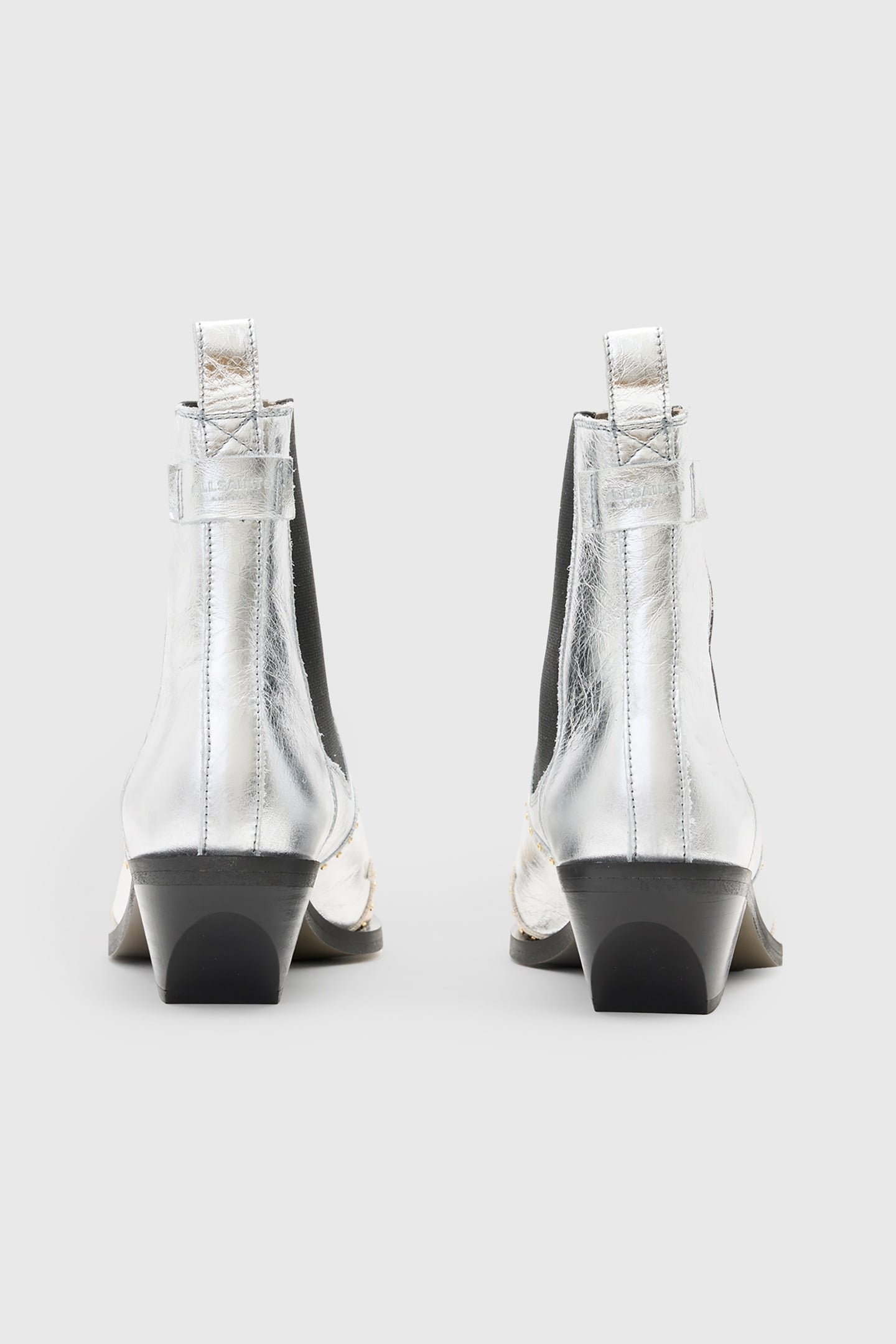 DENVER STUD BOOT SILVER/GOLD 4