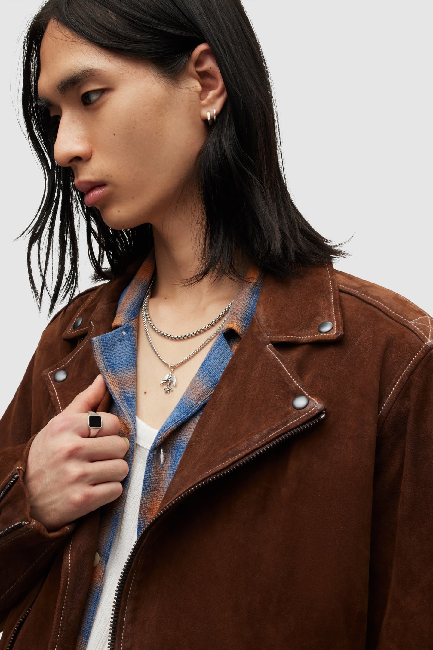 MILO BIKER AGED WALNUT BROWN 8