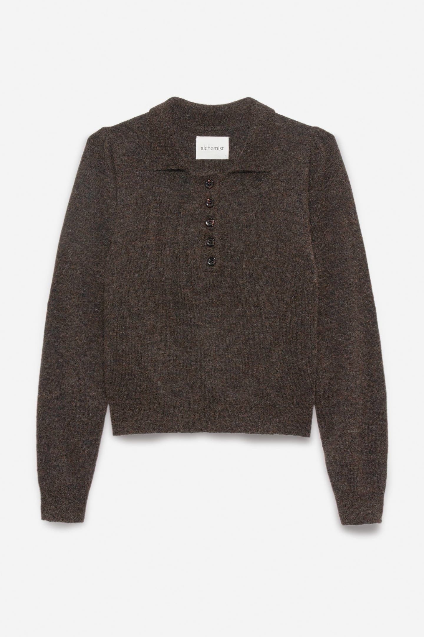 LOLA PULLOVER DARK BROWN 4