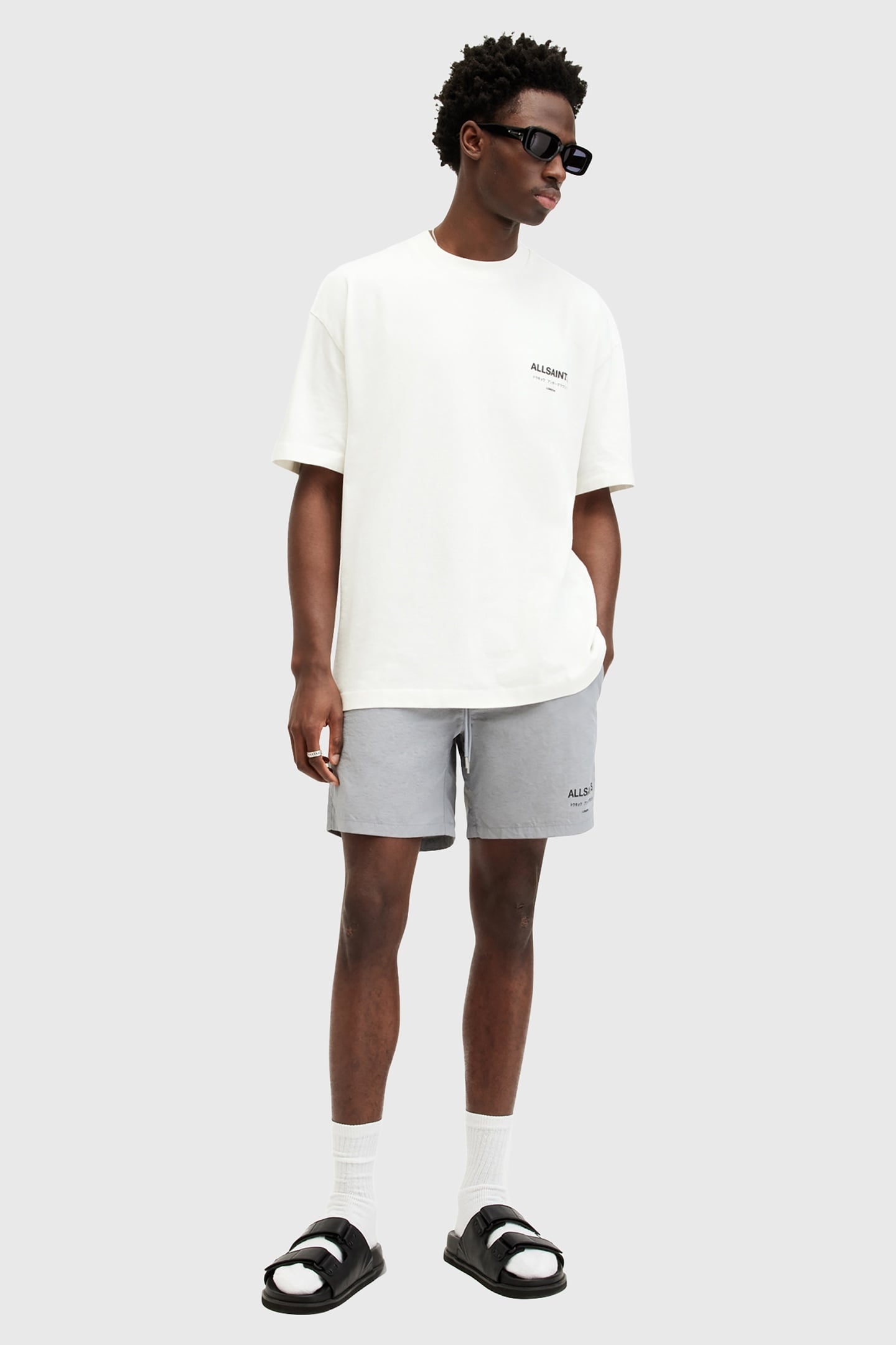 UNDERGROUND SWIMSHRT SKYLINE GREY 1