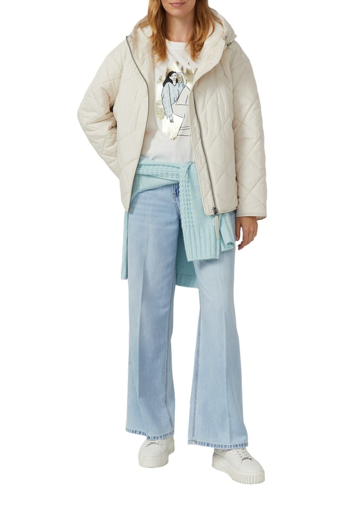 S.OLIVER T-SHIRTS OFFWHITE 2