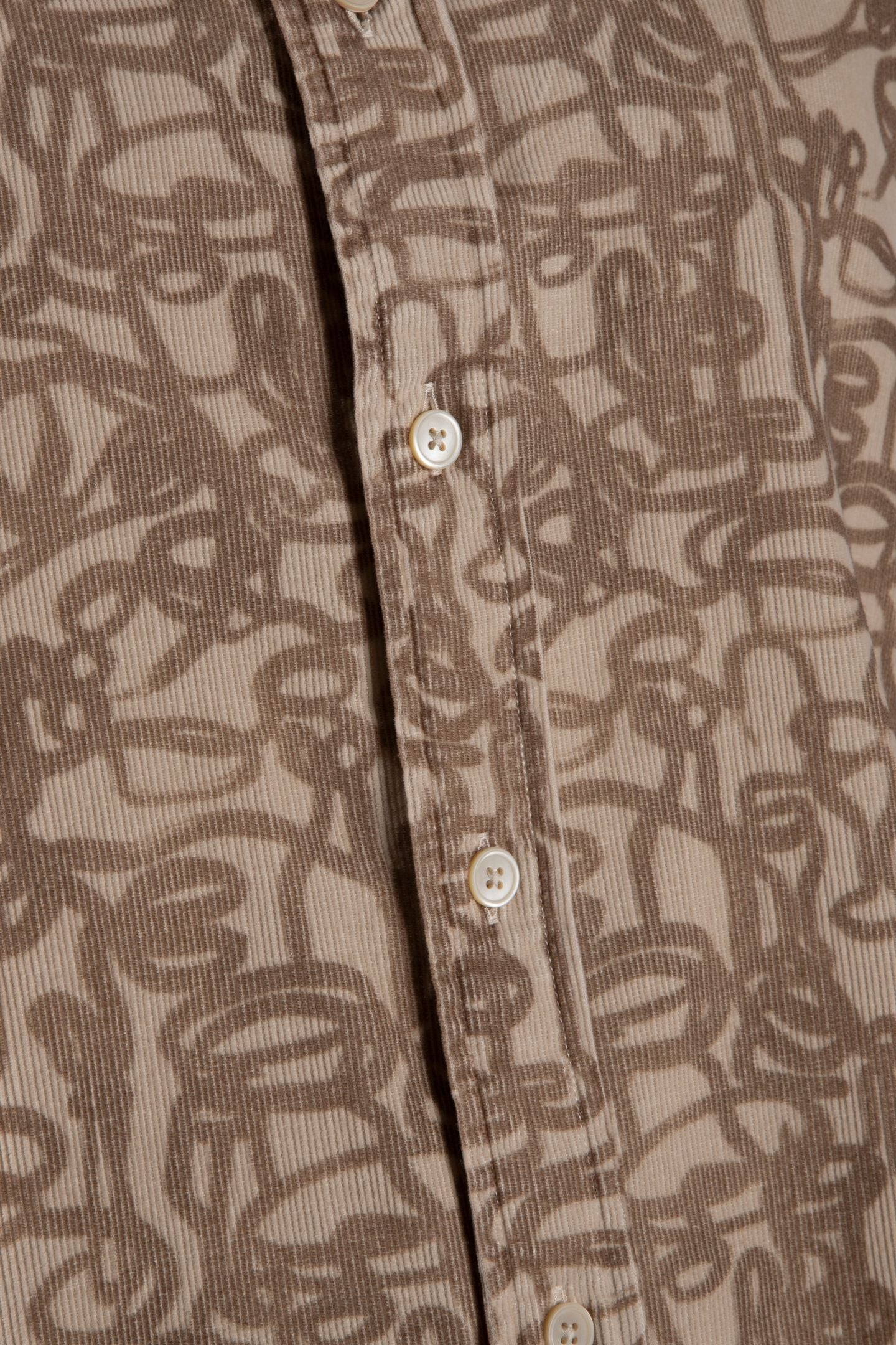 LS TAILORED FIT SHIRT BD COL LIGHT BEIGE 6