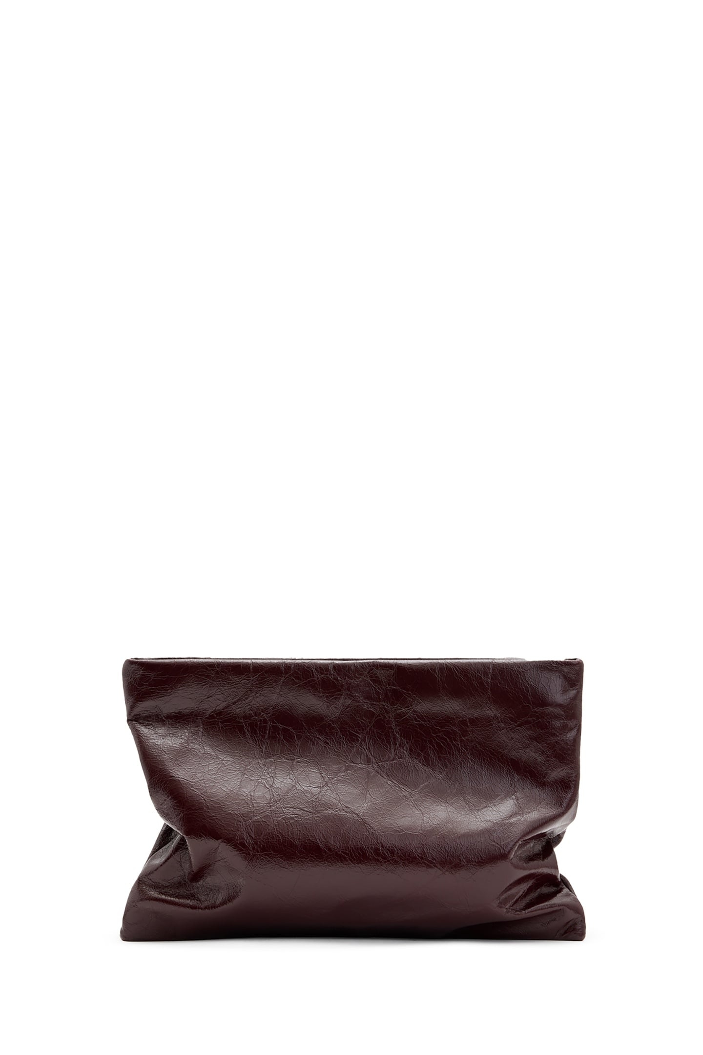 BETTINA CLUTCH BURNT RED 2