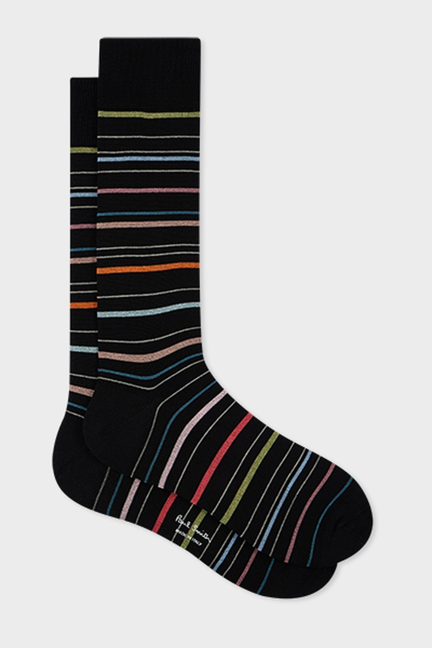 SOCK PENCIL STRP BLACK 3