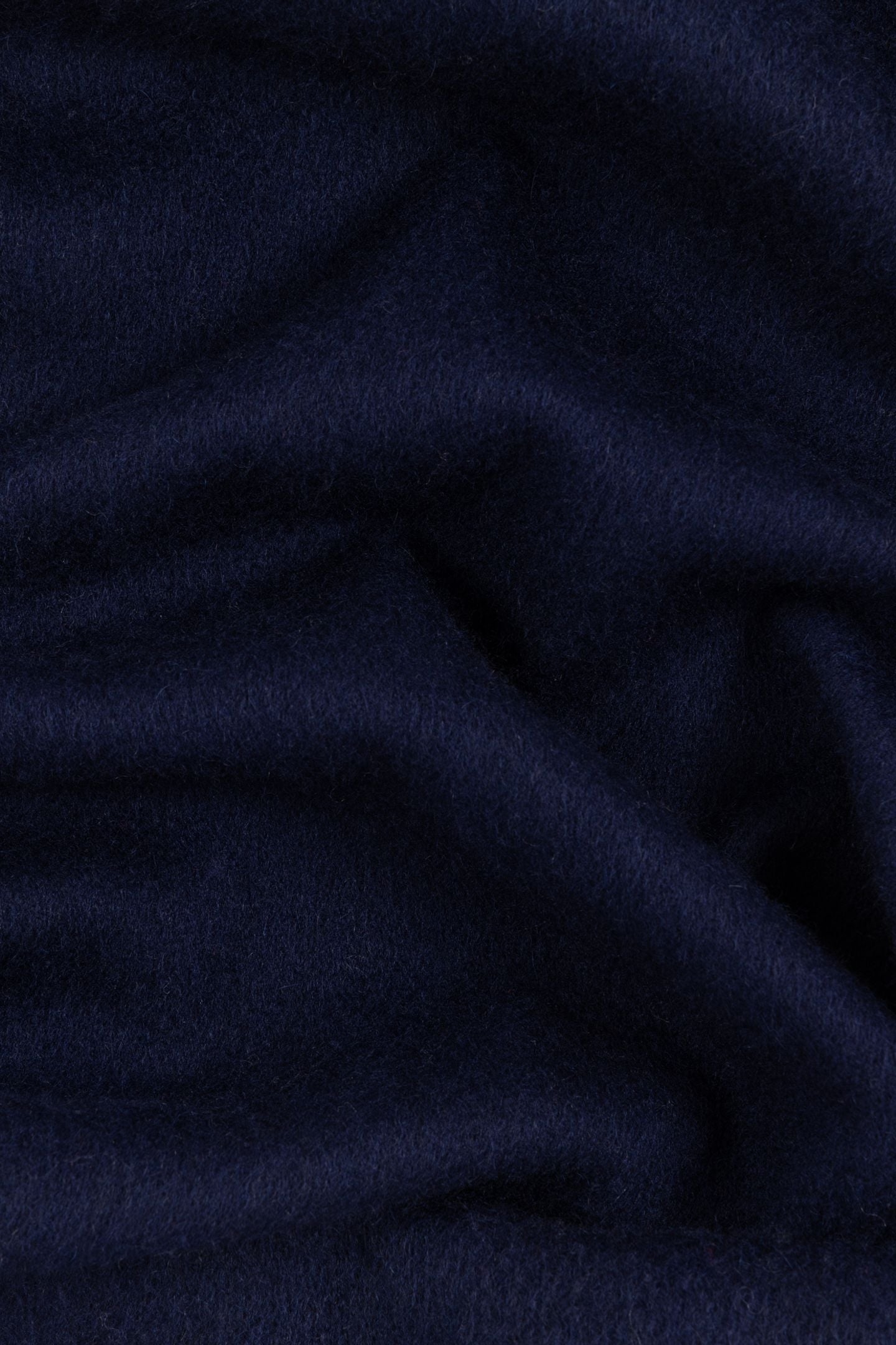 SCARF CASHMERE LOGO NAVY 5