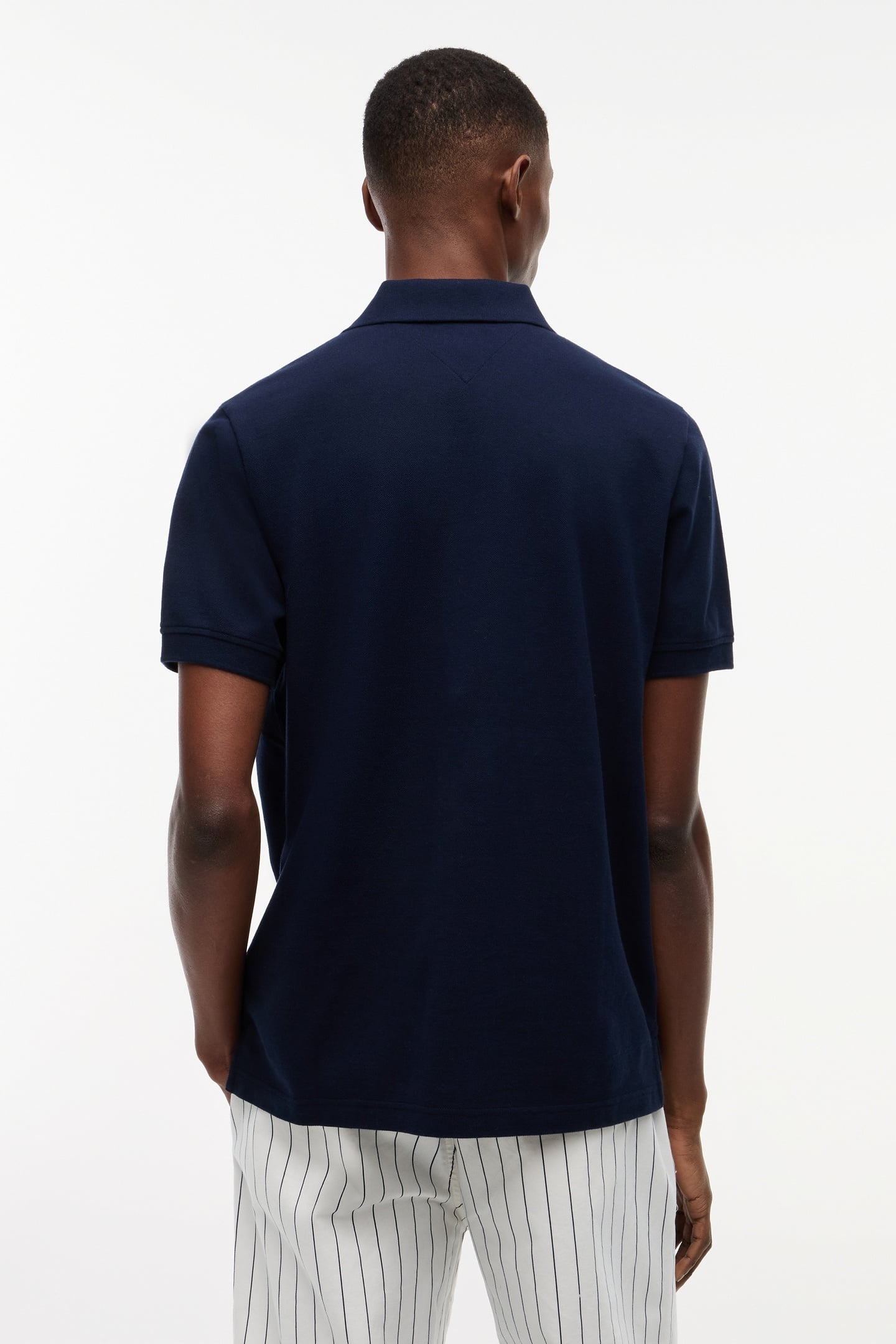 REGULAR ESSENTIAL POLO DARK BLUE 4