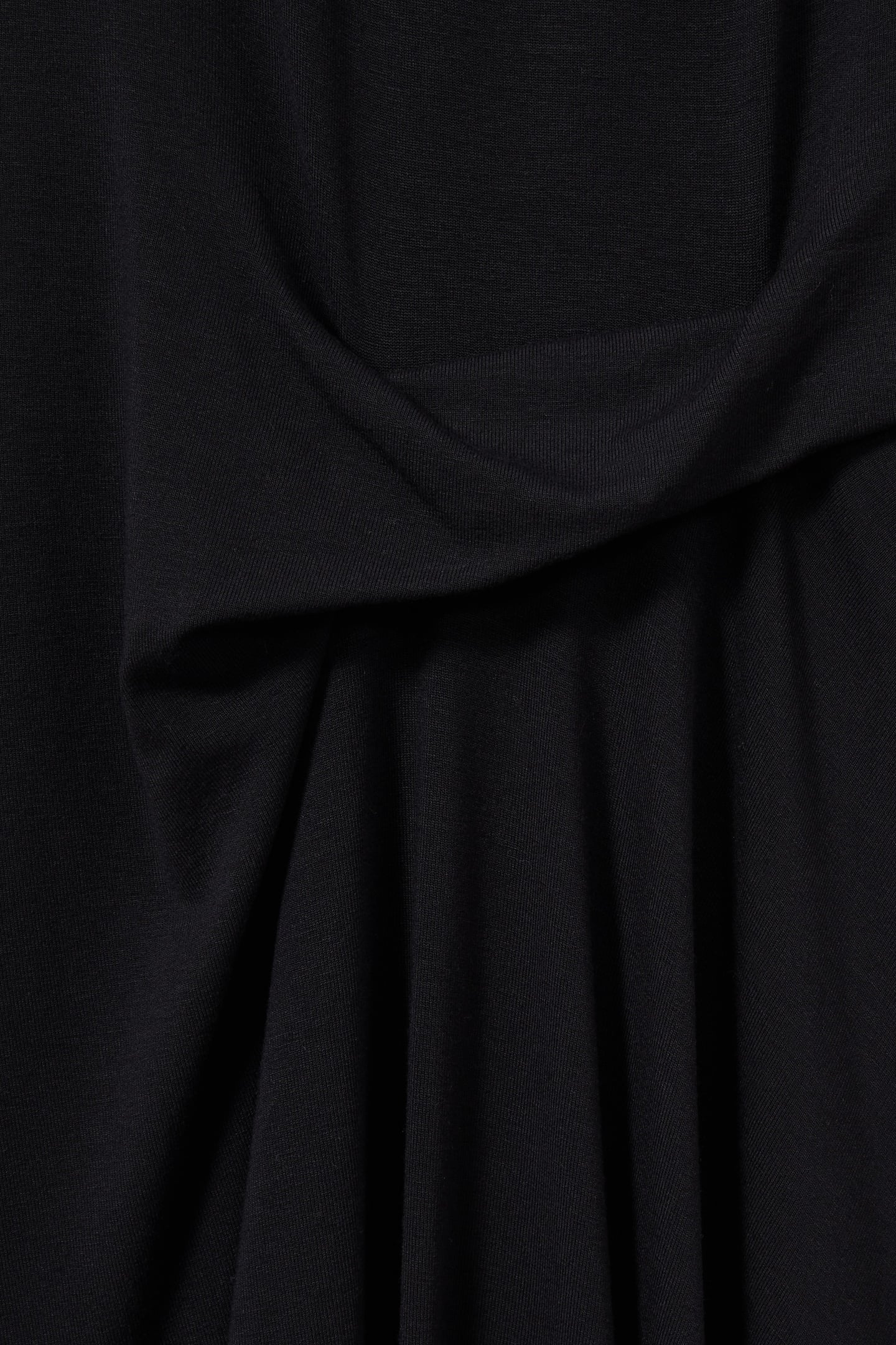 RUCHED PLAIN MIDI NAVY 6