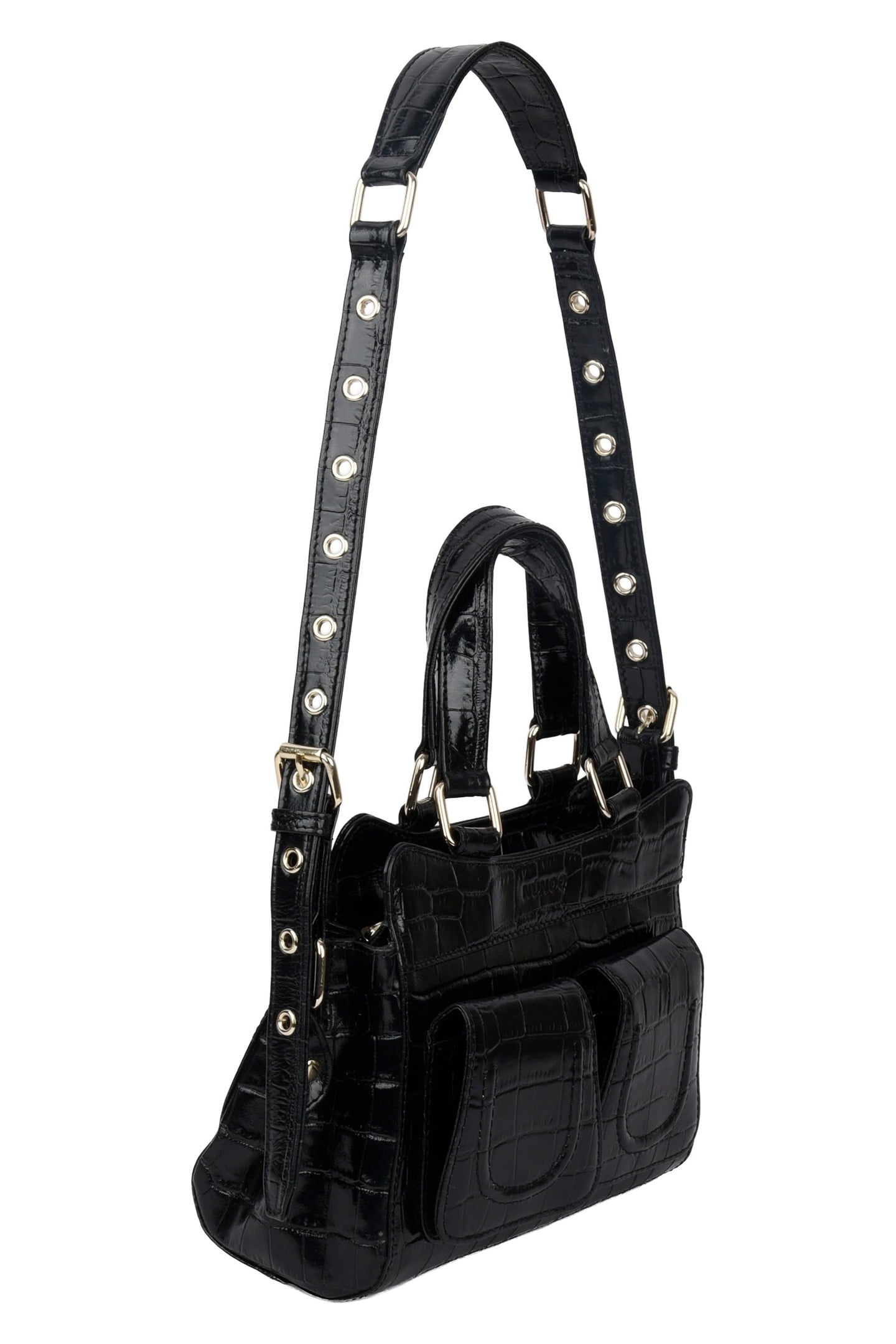 SMALL CHER TEXAS BLACK W. GOLD 3