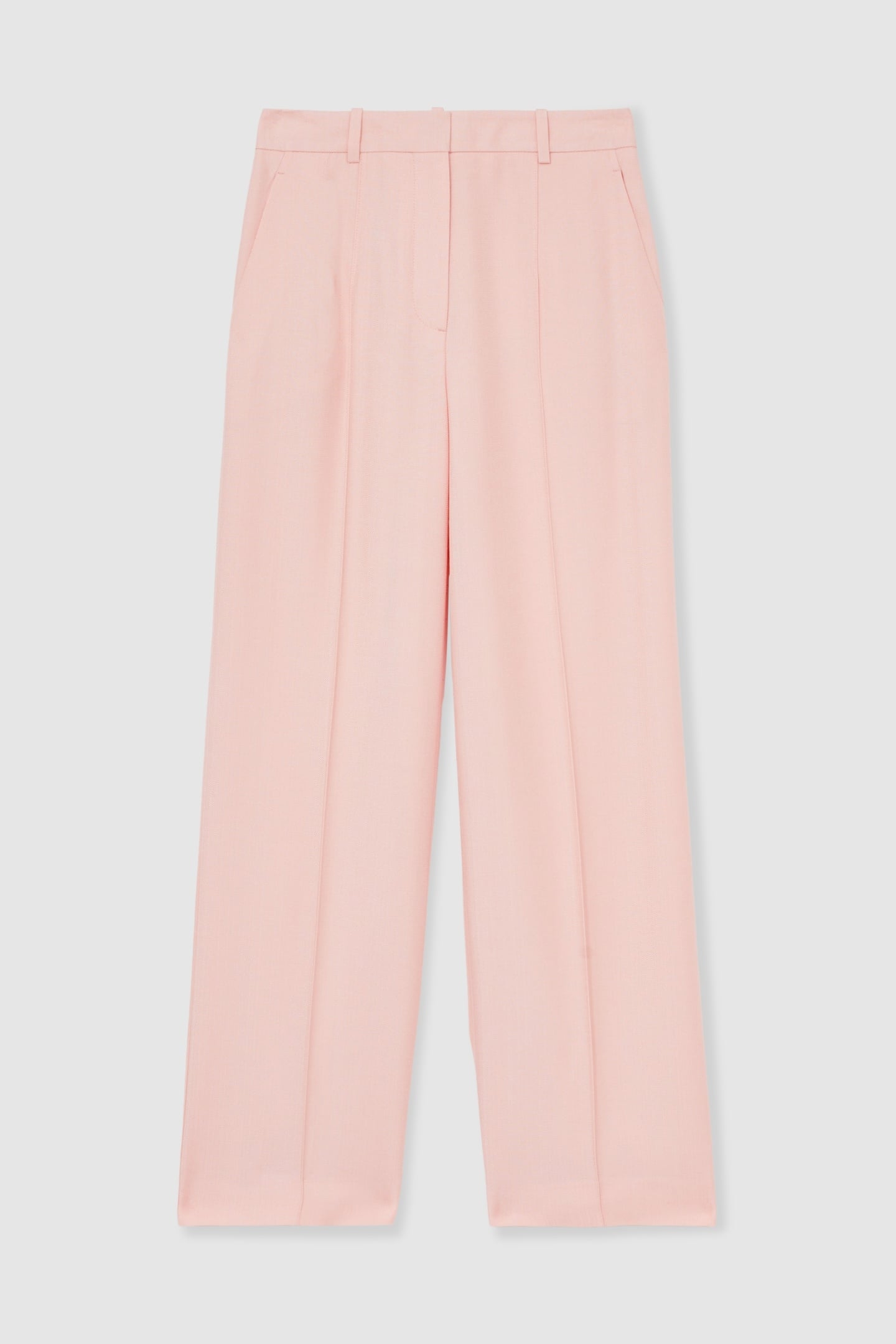 WIDE LEG SUIT TROUSER PINK 5