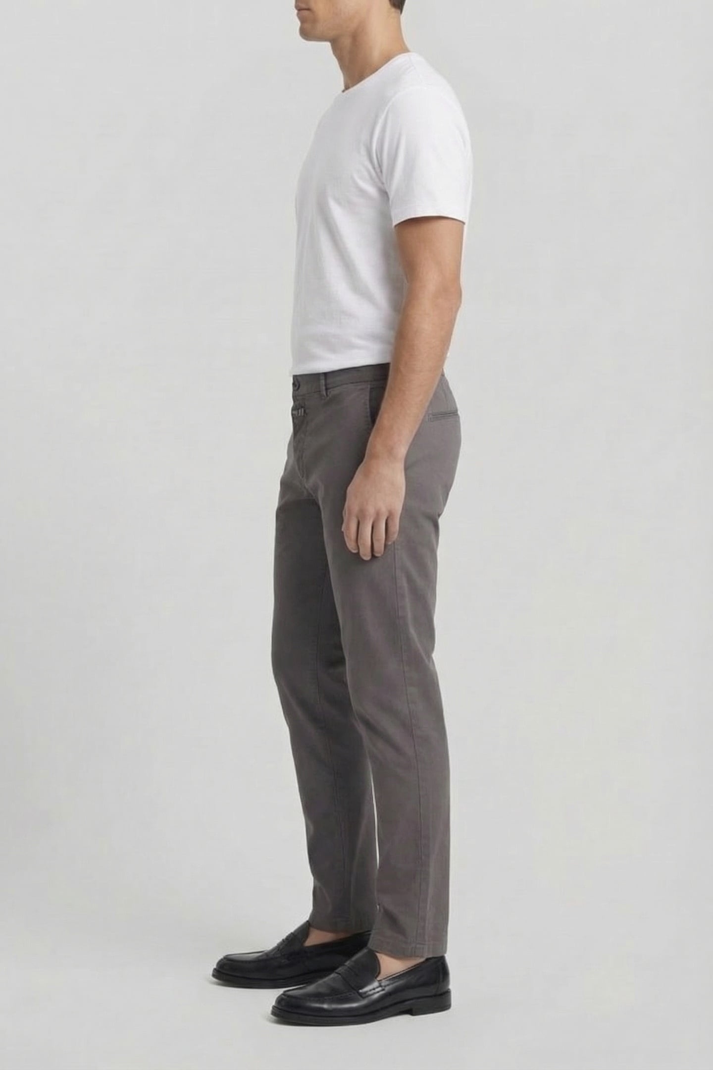 CLIFTON TRUE PANTS ANTHRACITE MELANGE 3