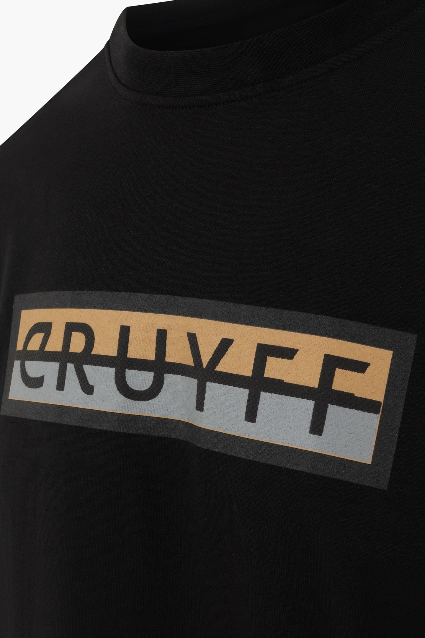 CRUYFF ID TEE BLACK/GOLD 5