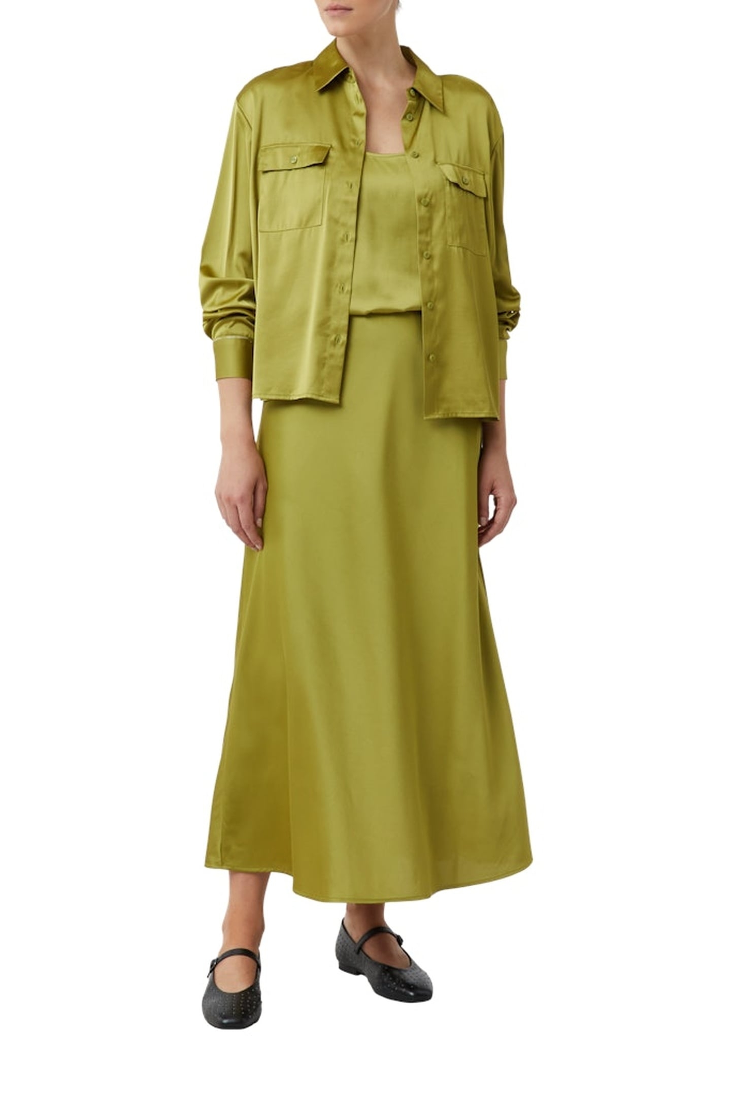 COMMA BLOUSES GREEN 1