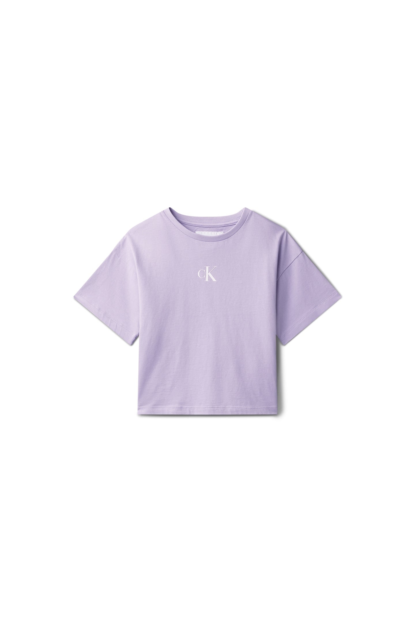 GIRLS LOGO BOXY T-SHIRT SOFT LAVENDER 5
