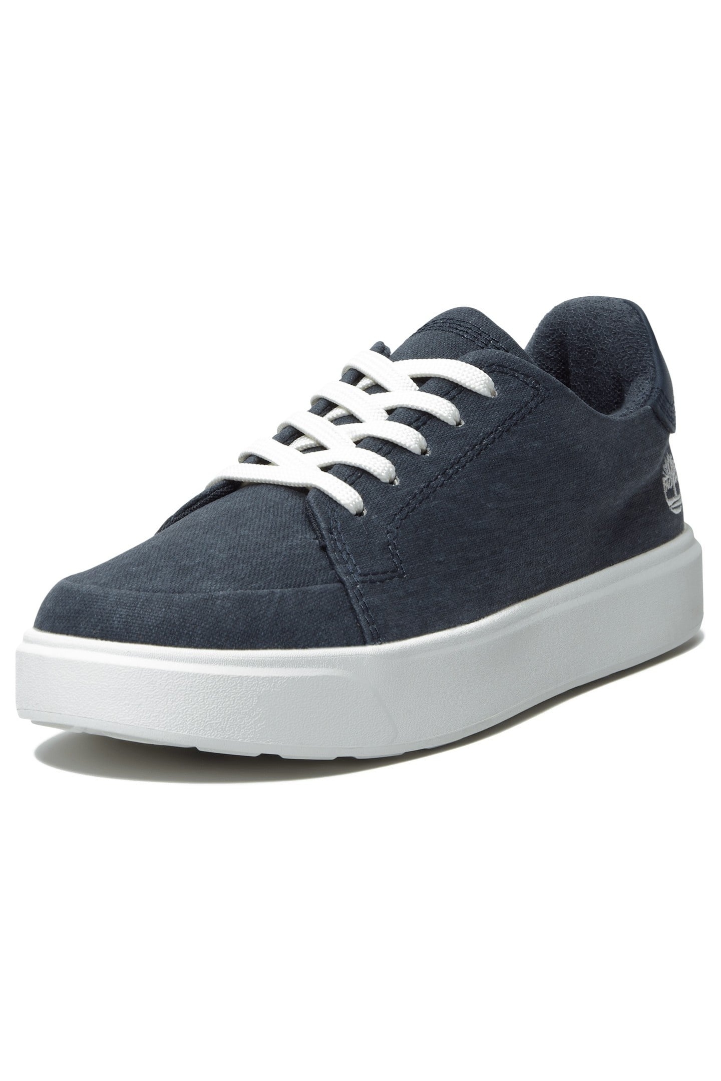 EMERSON STREET LOW LACE UP SNEAKER DARK BLUE CANVAS 3