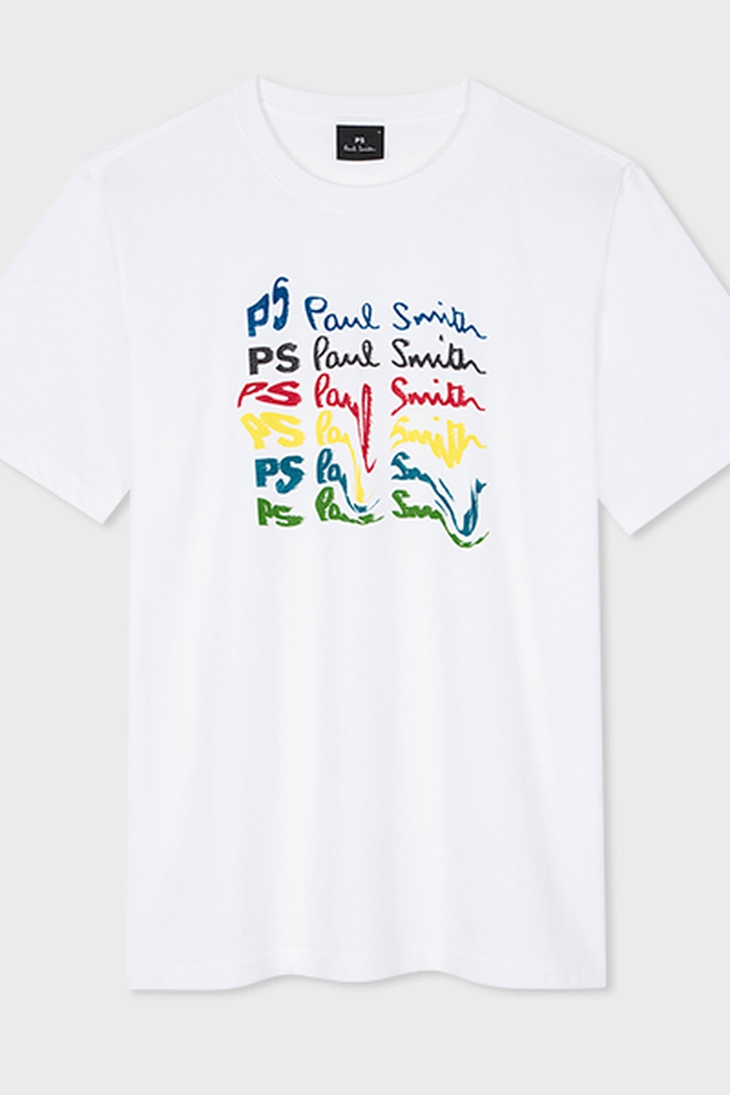 REG FIT SS T SHIRT PS PAUL SMITH WHITE 2