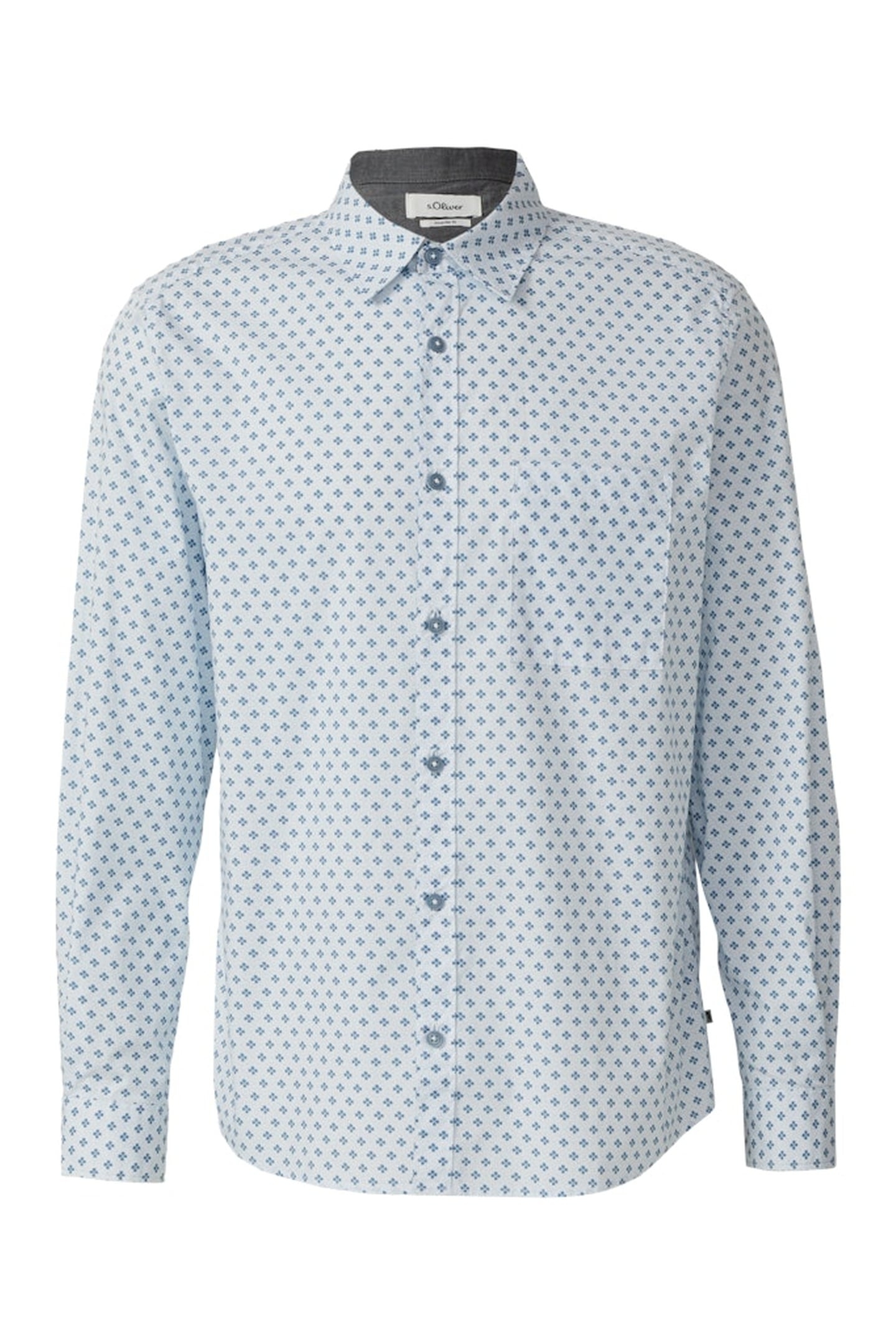 S.OLIVER SHIRTS LIGHT BLUE 4
