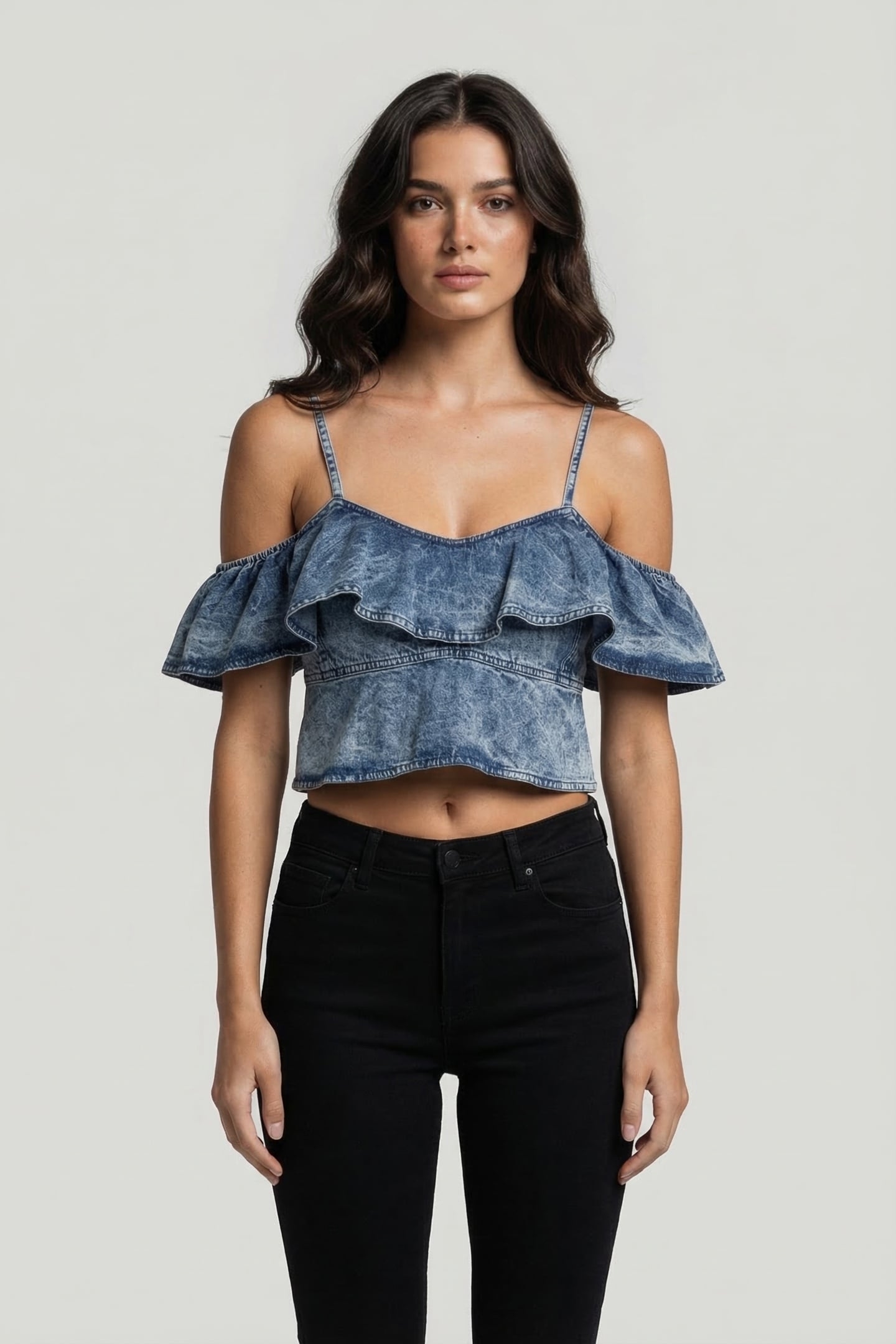 VOLOTEO BLOUSE BLUE 1