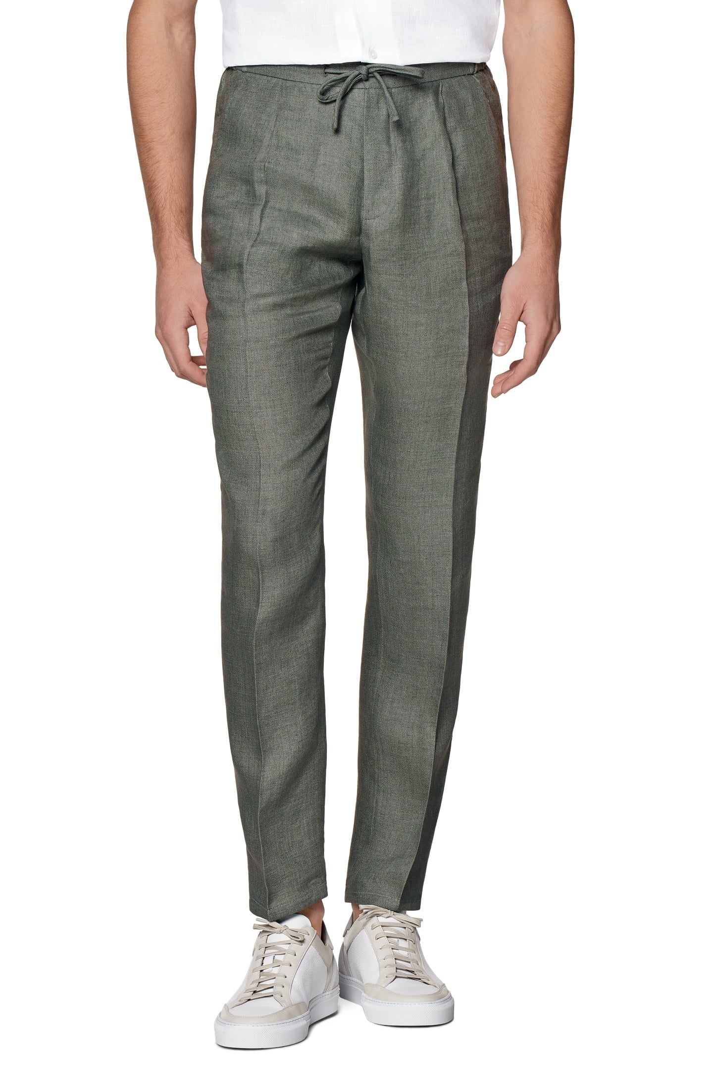 TROUSERS-ARMY GREEN 1