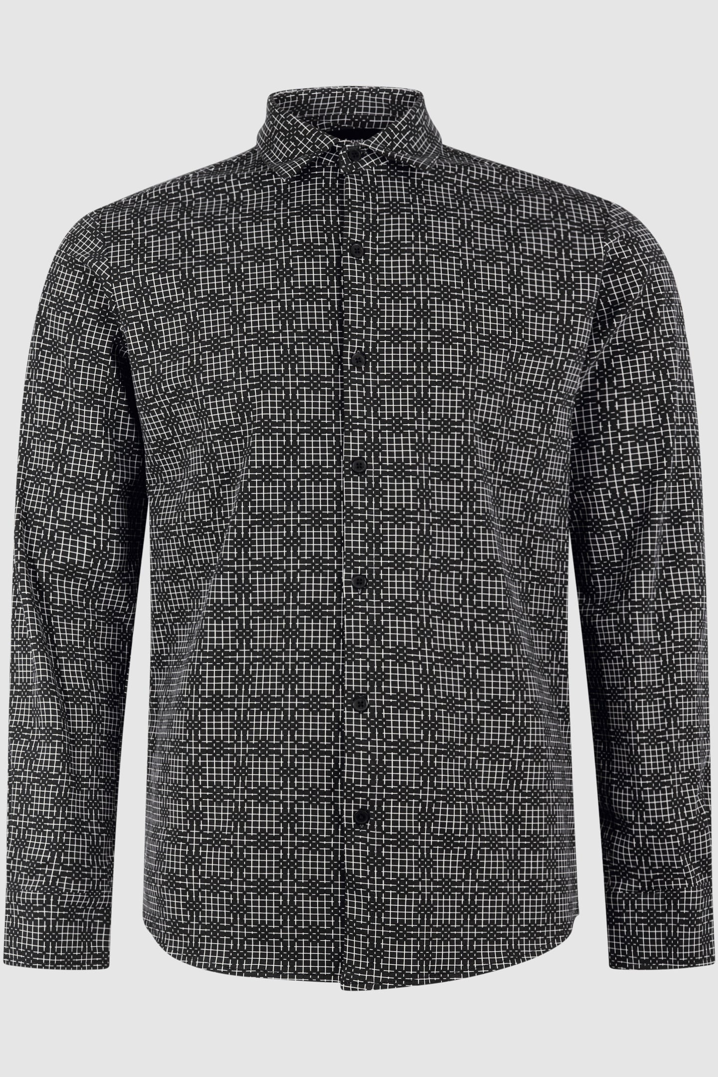 MA-SBPRINTED LOGO SHIRT BLACK 4