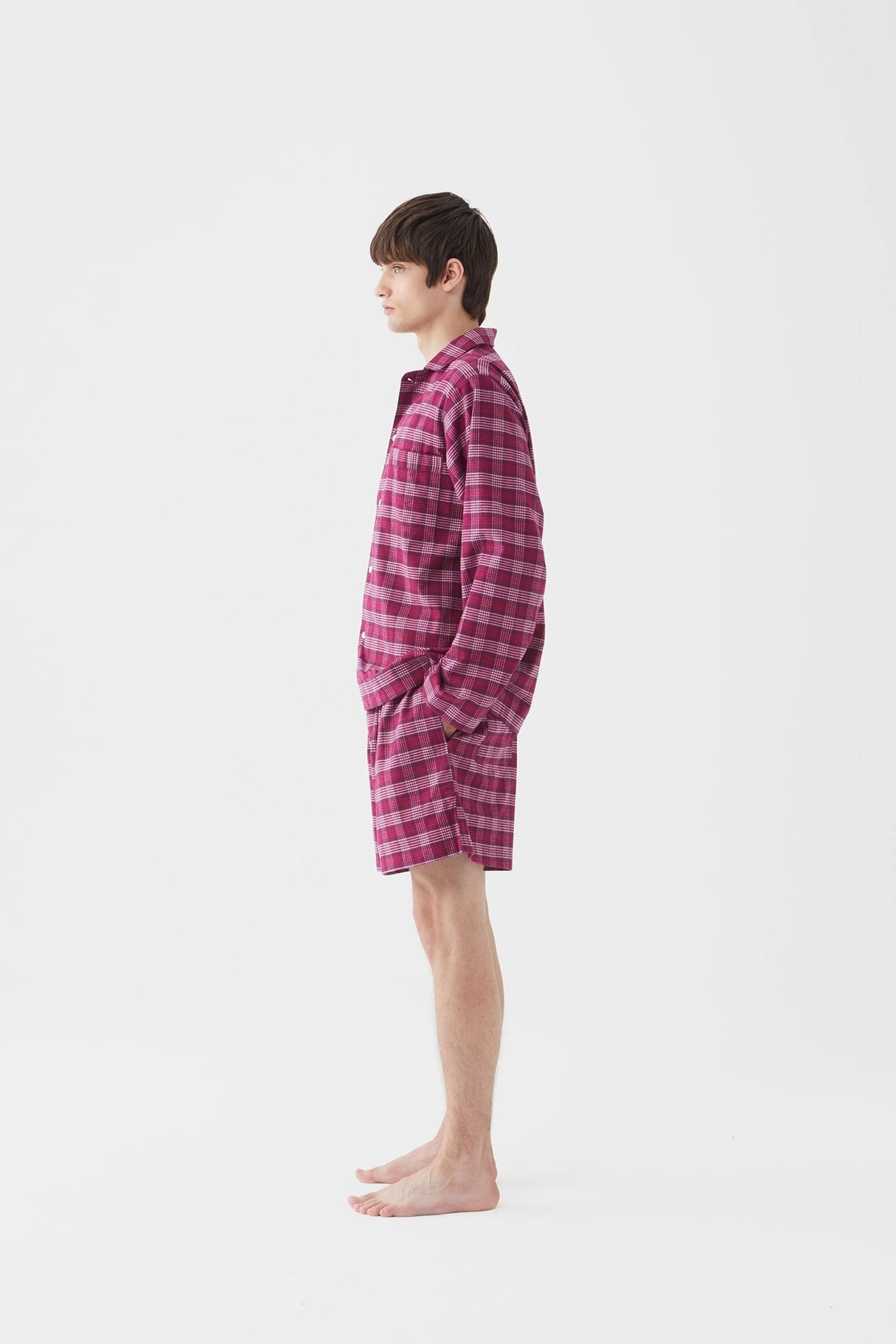 UNISEX FLANNEL, PYJAMAS SHORTS DEEP DREAM 4