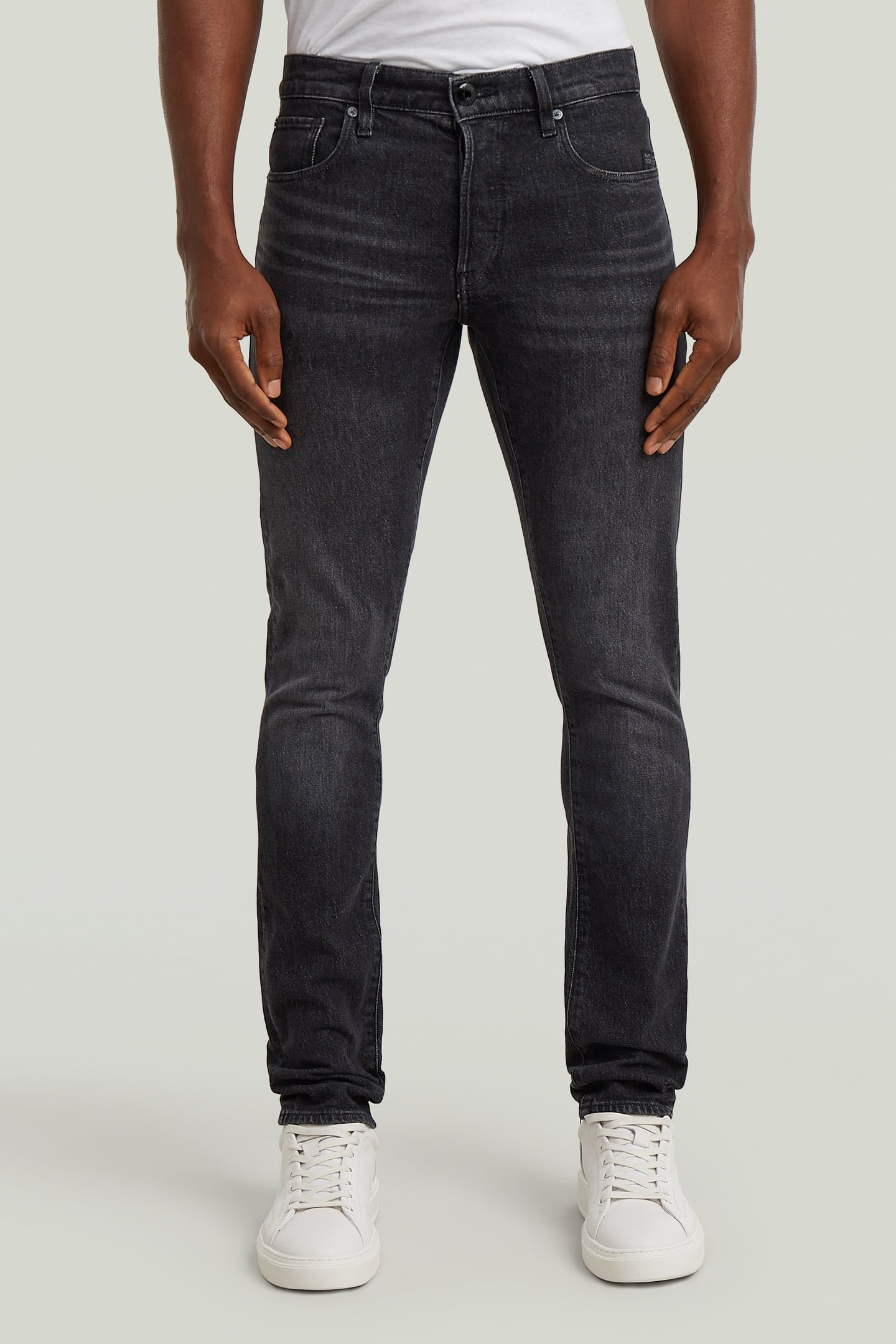 3301 SLIM JEANS ANTIQUE FADED MOONLIT 2