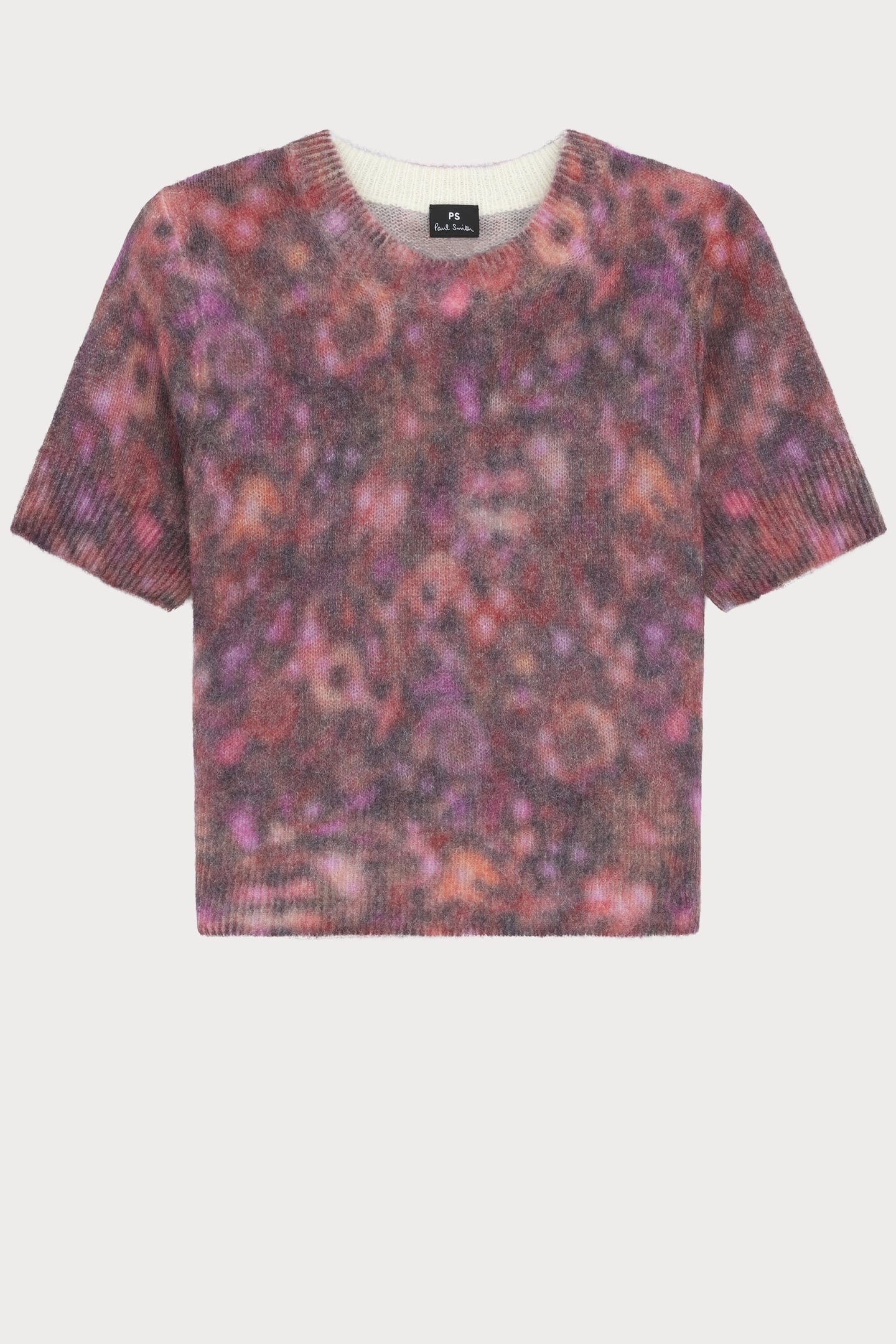 KNITTED SS TOP AUBERGINE 4