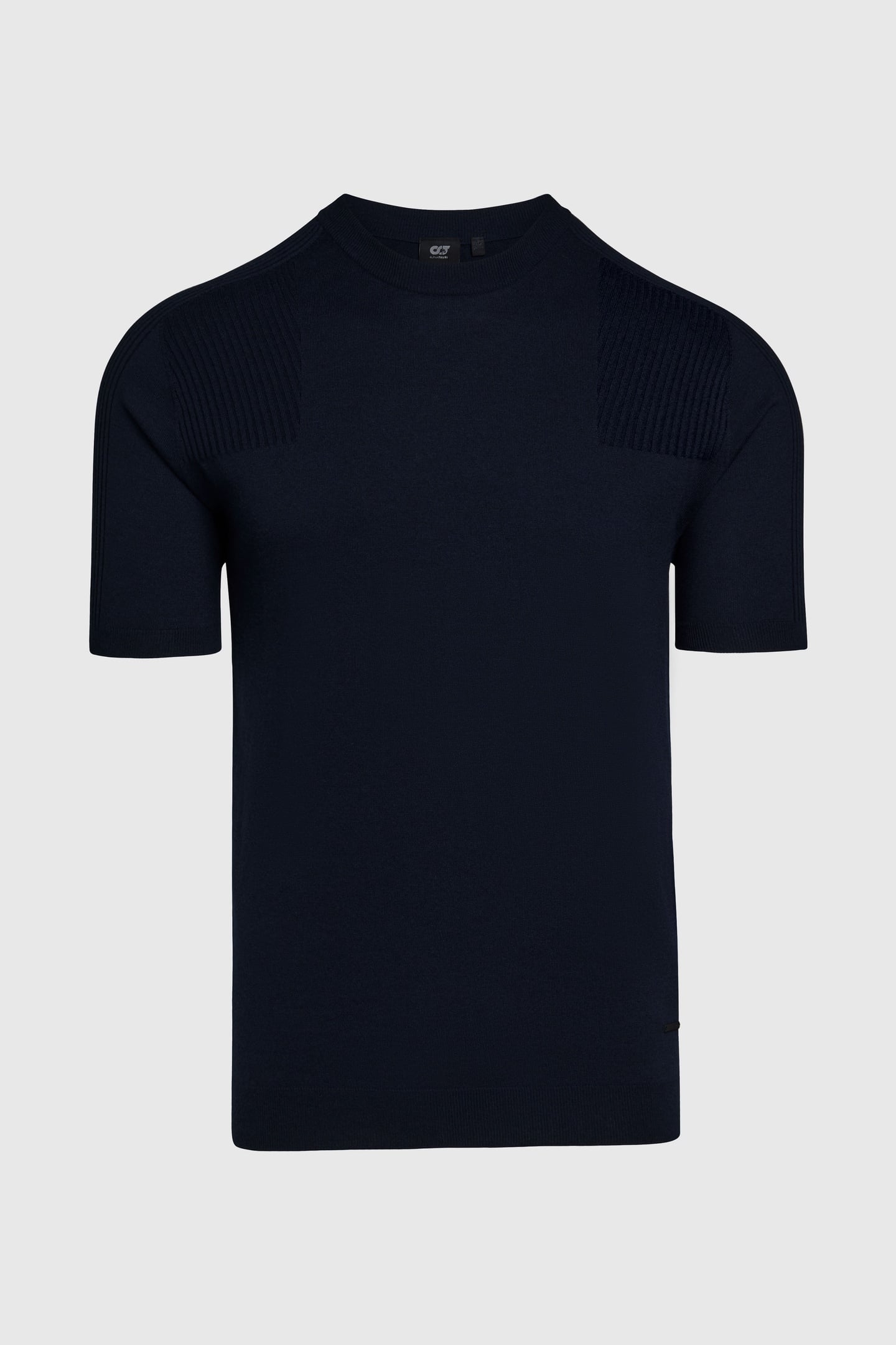FOTOR V2.Y9.01 FLAT-KNIT-SHIRT DARK NAVY 3