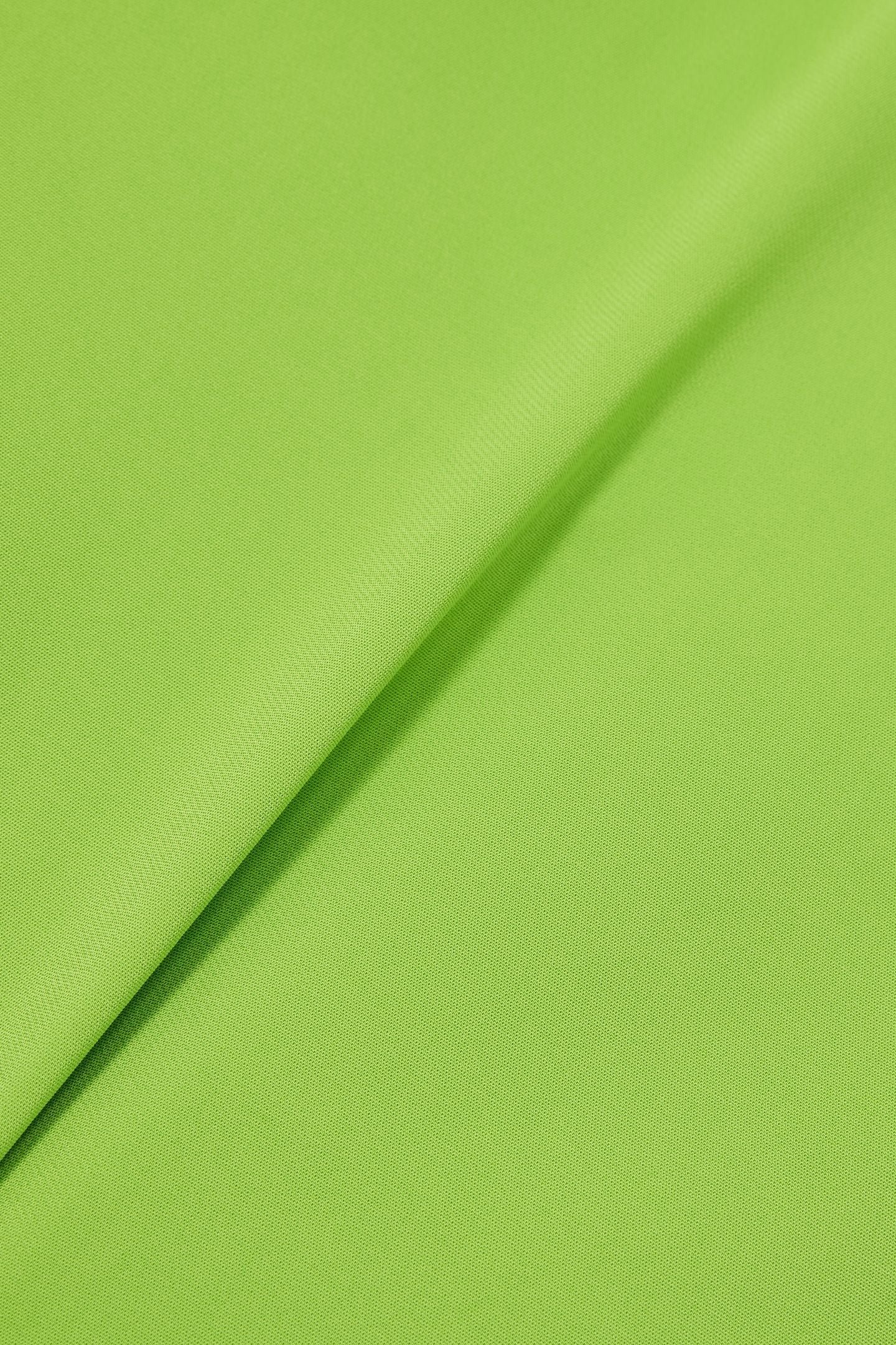 SHORT WOVEN DRESS GREEN 6