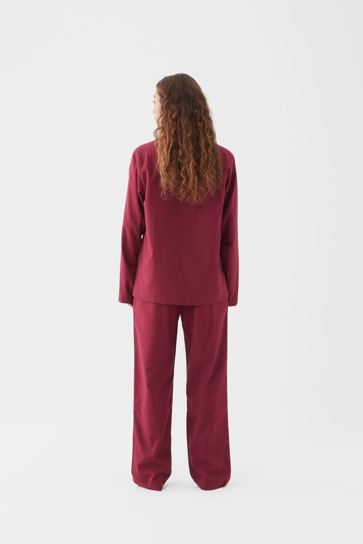 UNISEX FLANNEL, PYJAMAS SHIRT BEYOND RED 8