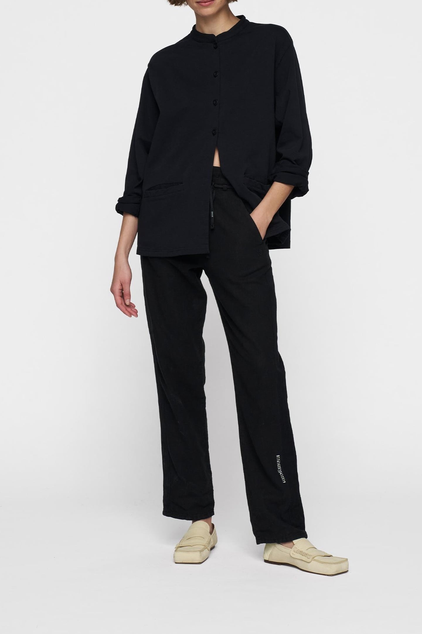 PAPERBAG PANTS BLACK 3