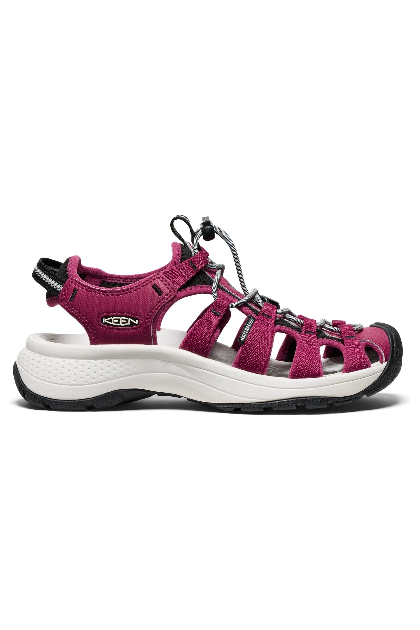 ASTORIA WEST SANDAL BEAUJOLAIS/STAR WHITE 3