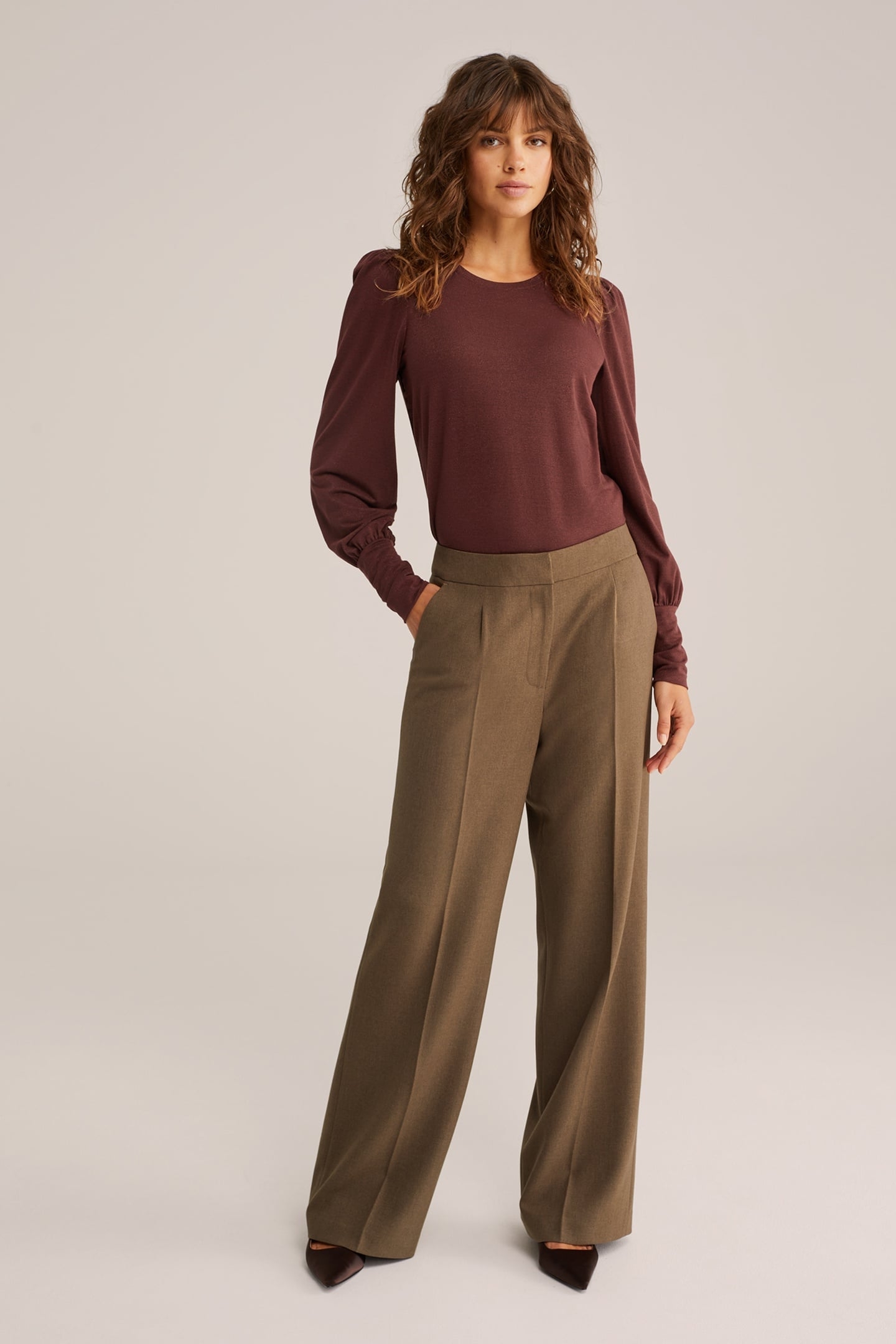 T-SHIRT BURGUNDY RED 3