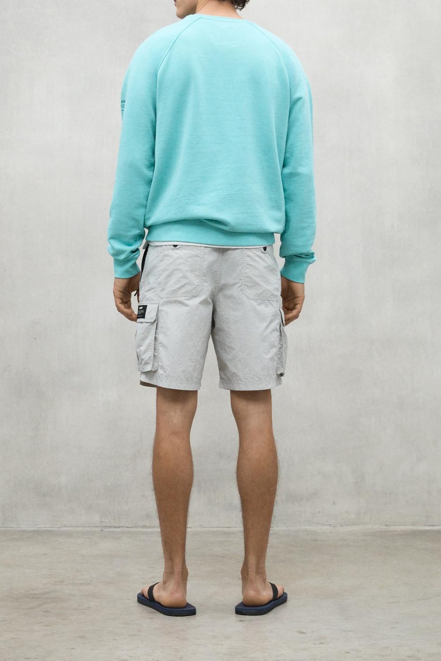 BERJAALF SWEATSHIRT LIGHT TOURQUISE 4