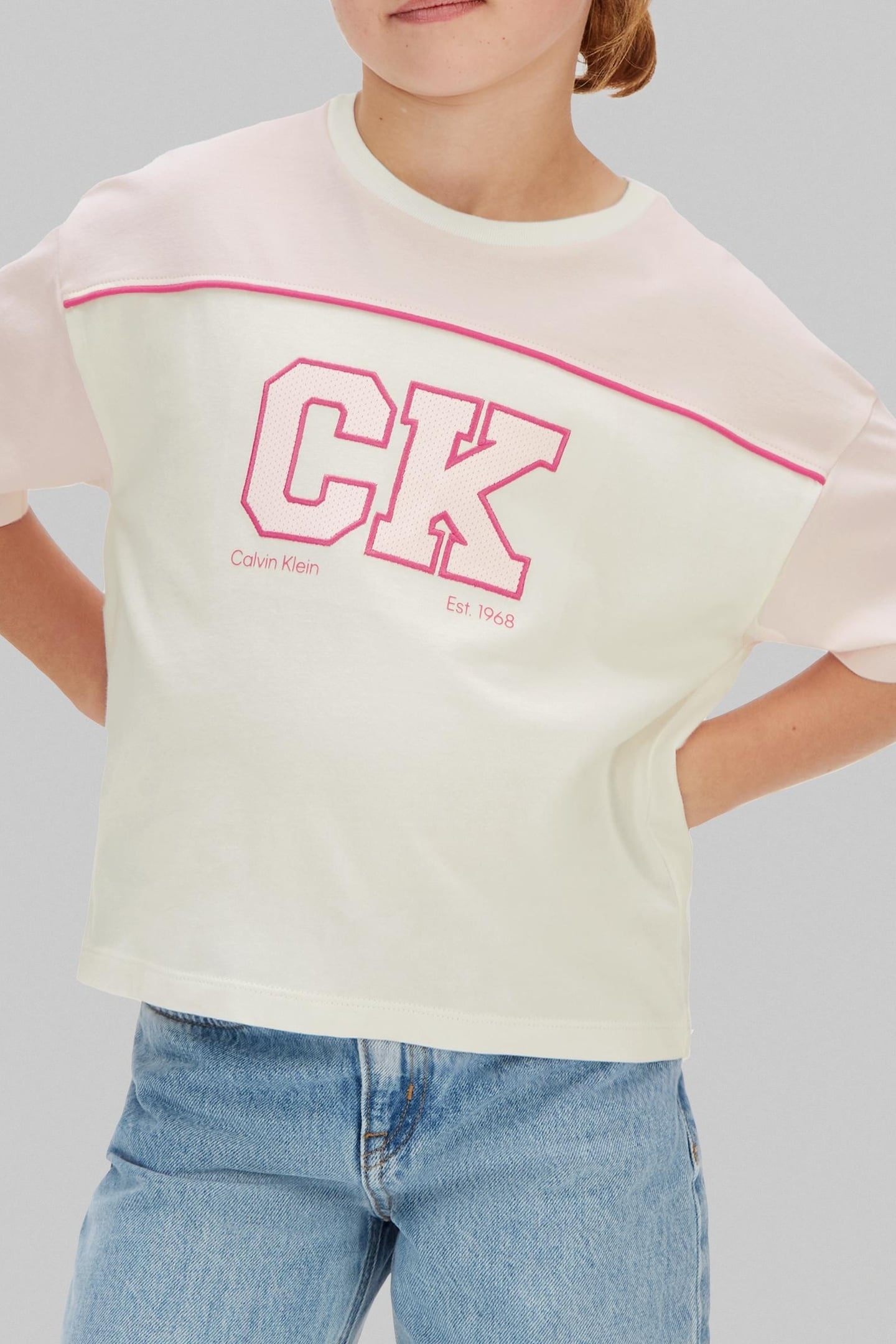 GIRLS COLLEGIATE COLORBLOTEE EGRET 2