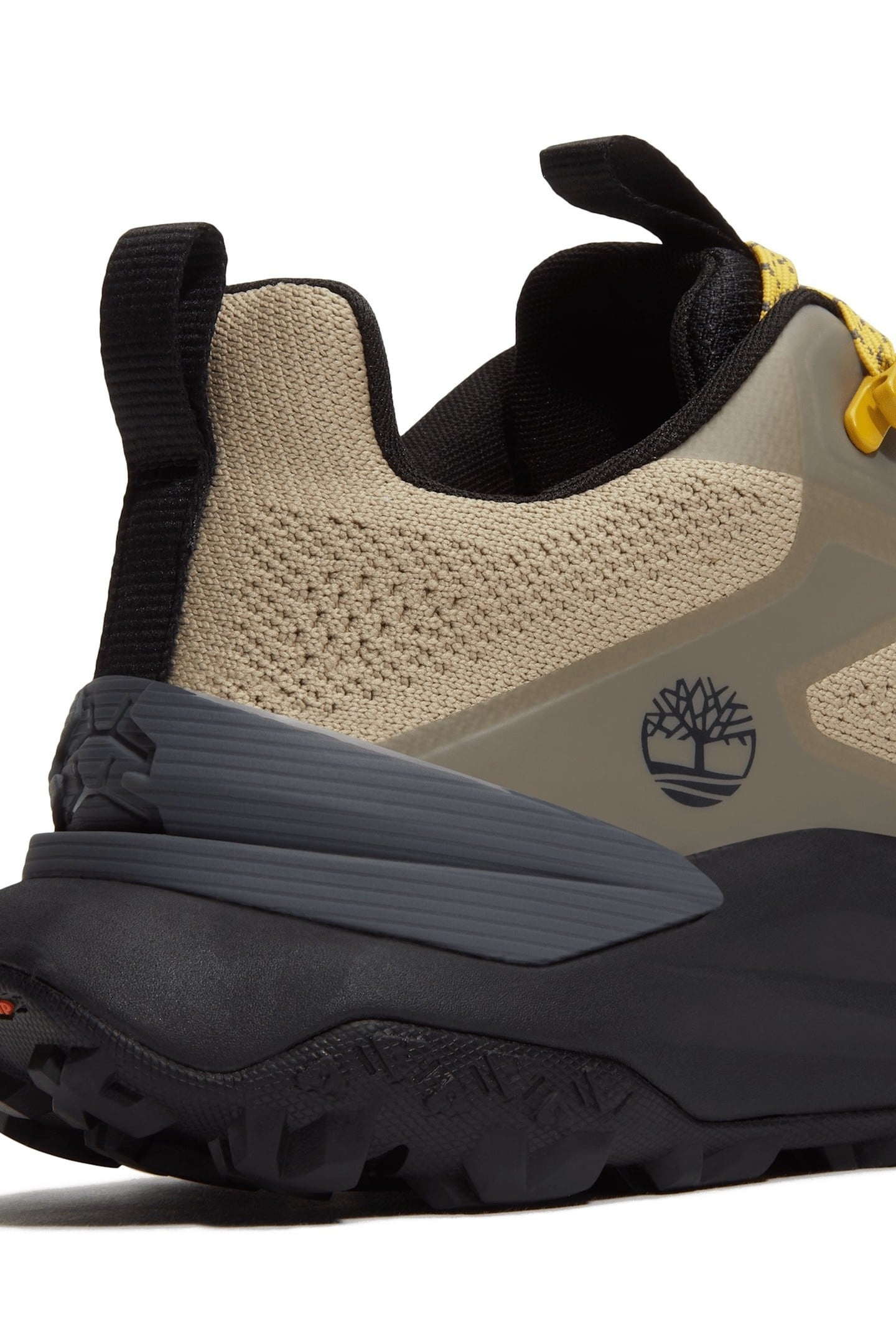 MOTION ACCESS LOW LACE UP SNEAKER LIGHT BROWN KNIT 8