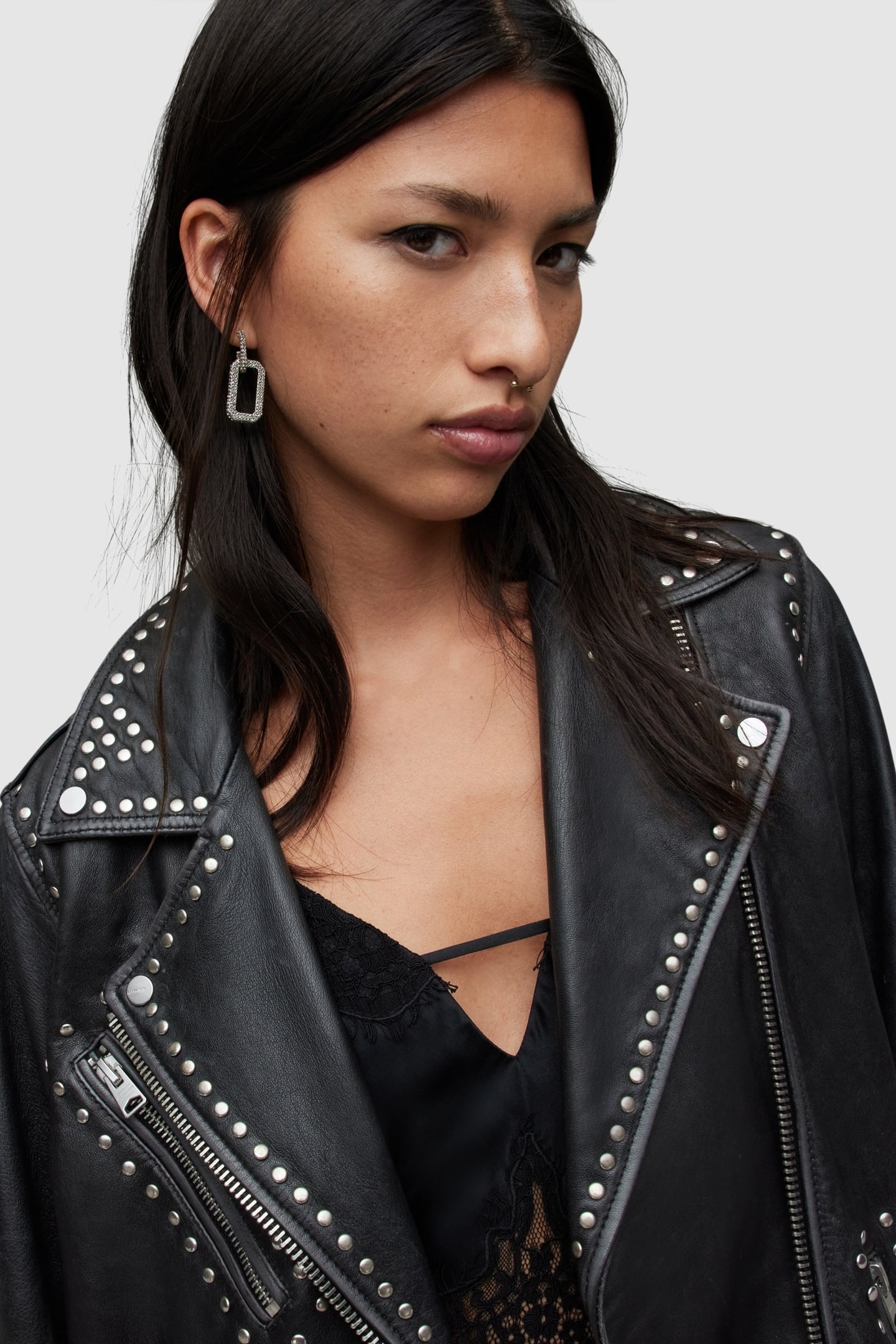 BILLIE ROCKER BIKER WASHED BLACK 6