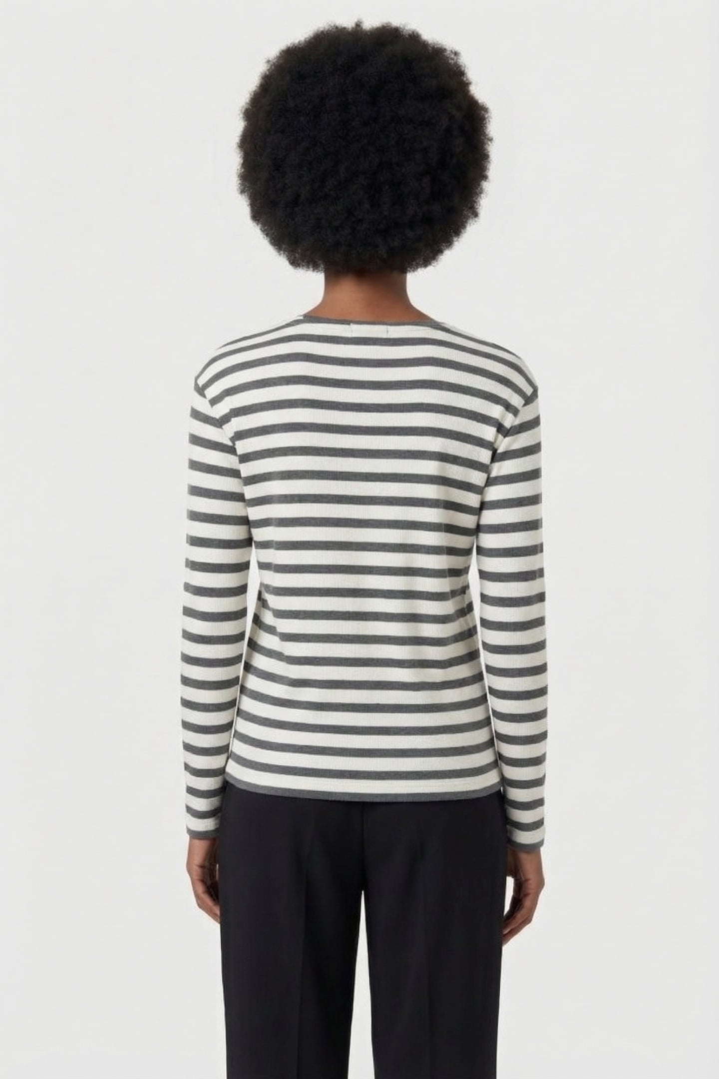 STRIPED LONGSLEEVE T-SHIRTS PINI GREEN 2