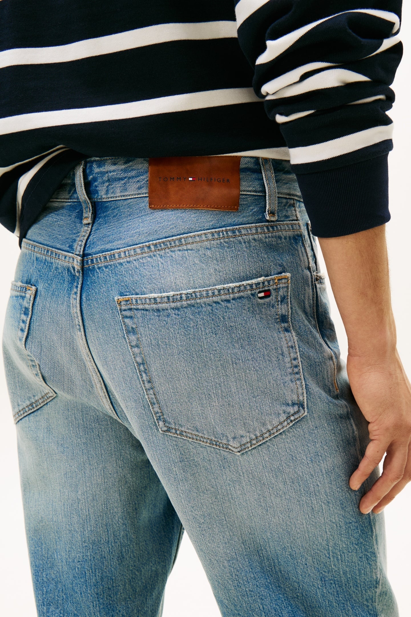 TAPERED HARLEM JEANS ROY BLUE 2