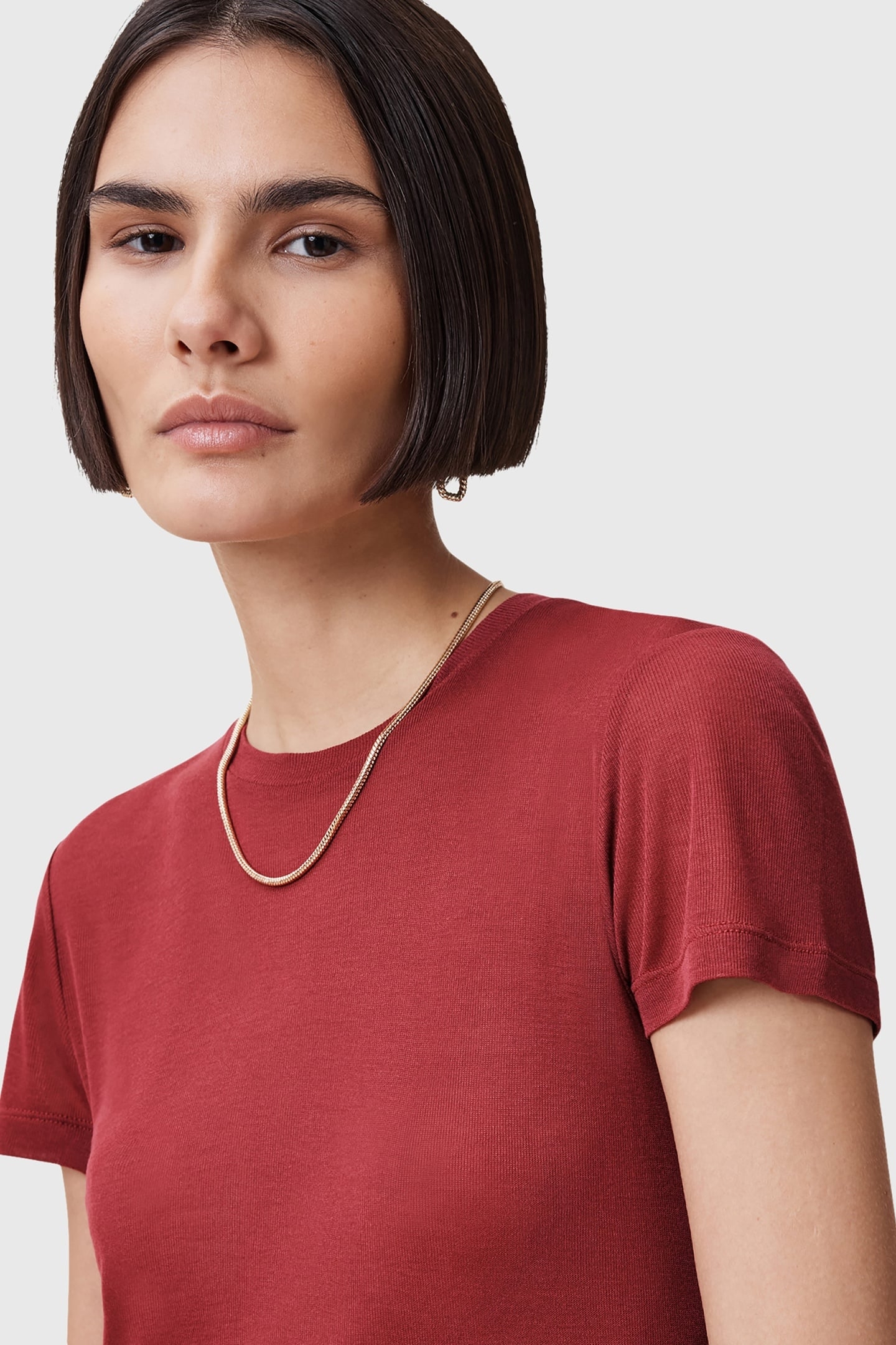 JUNE TEE ROSEWOOD RED 3