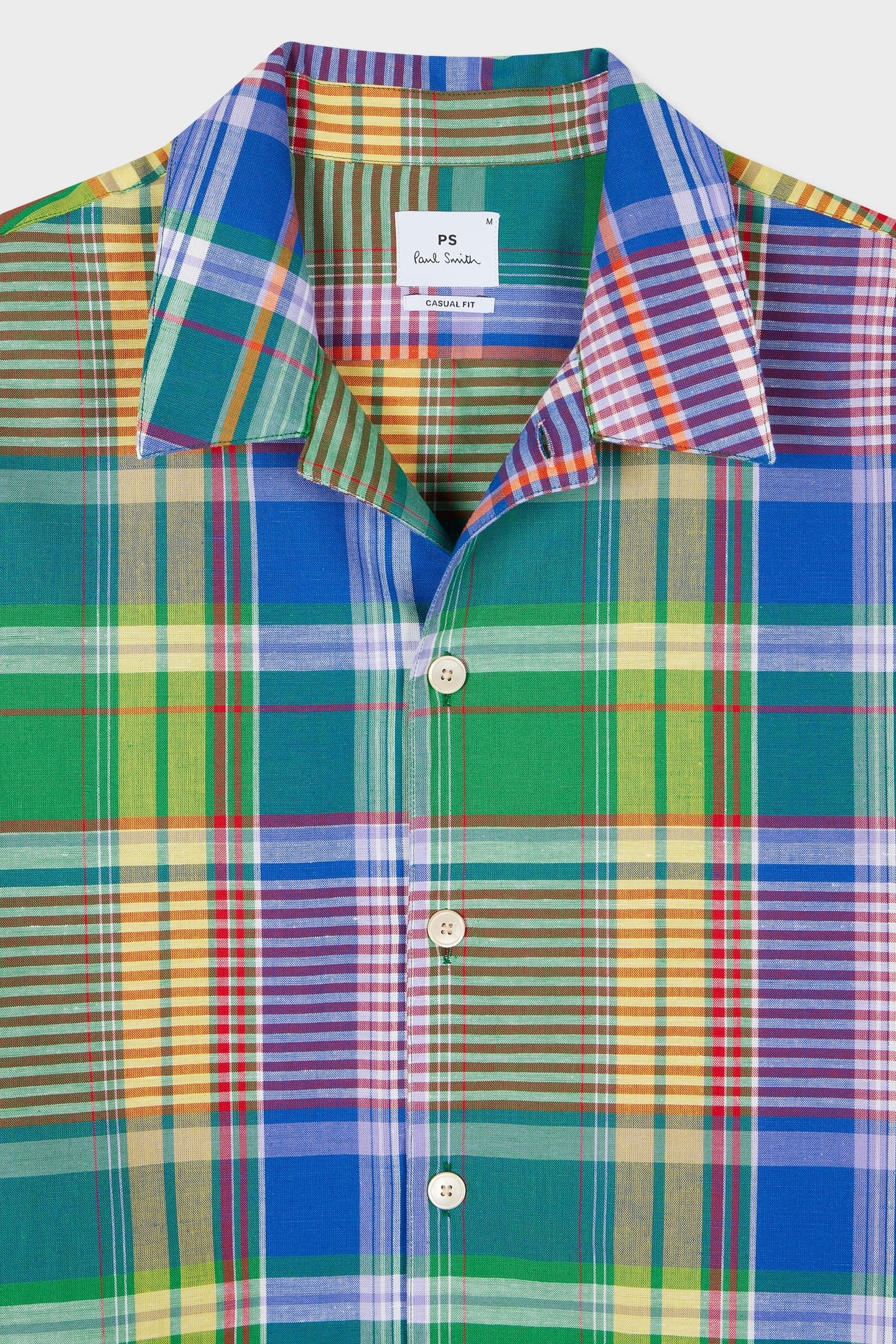 SS CASUAL FIT SHIRT MULTI COLOURED 5