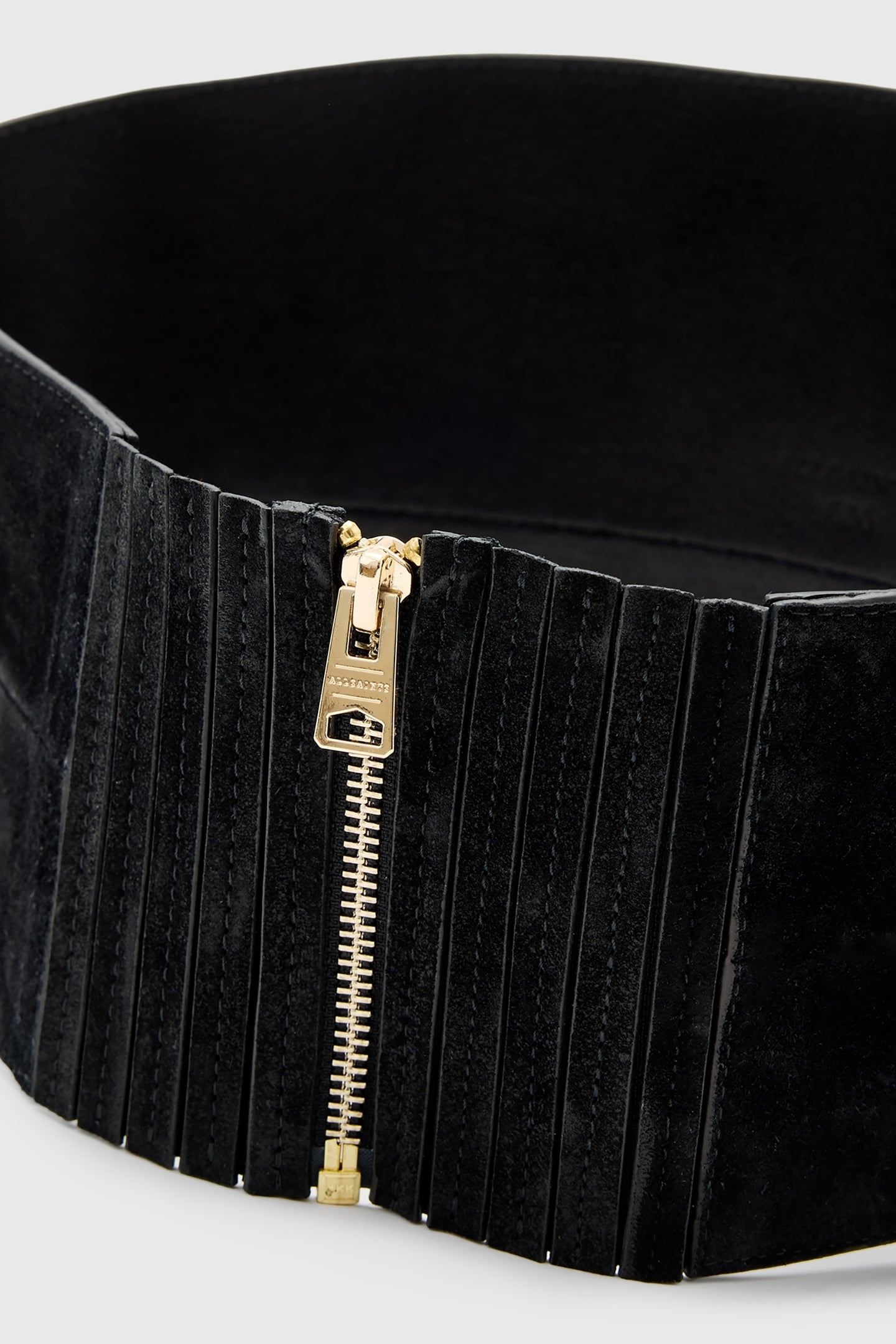 OAKLEIGH SUEDE BELT BLACK 6