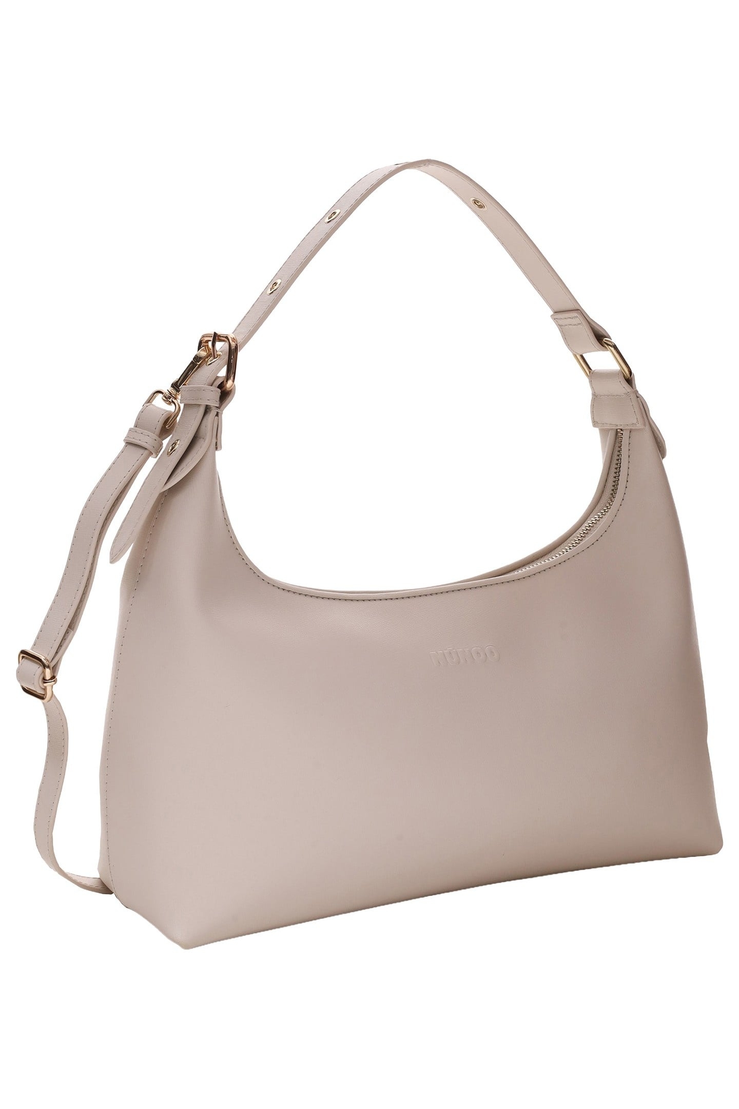 LARGE DANDY BUCKLE FLORENCE WARM GREY W. GOLD 3