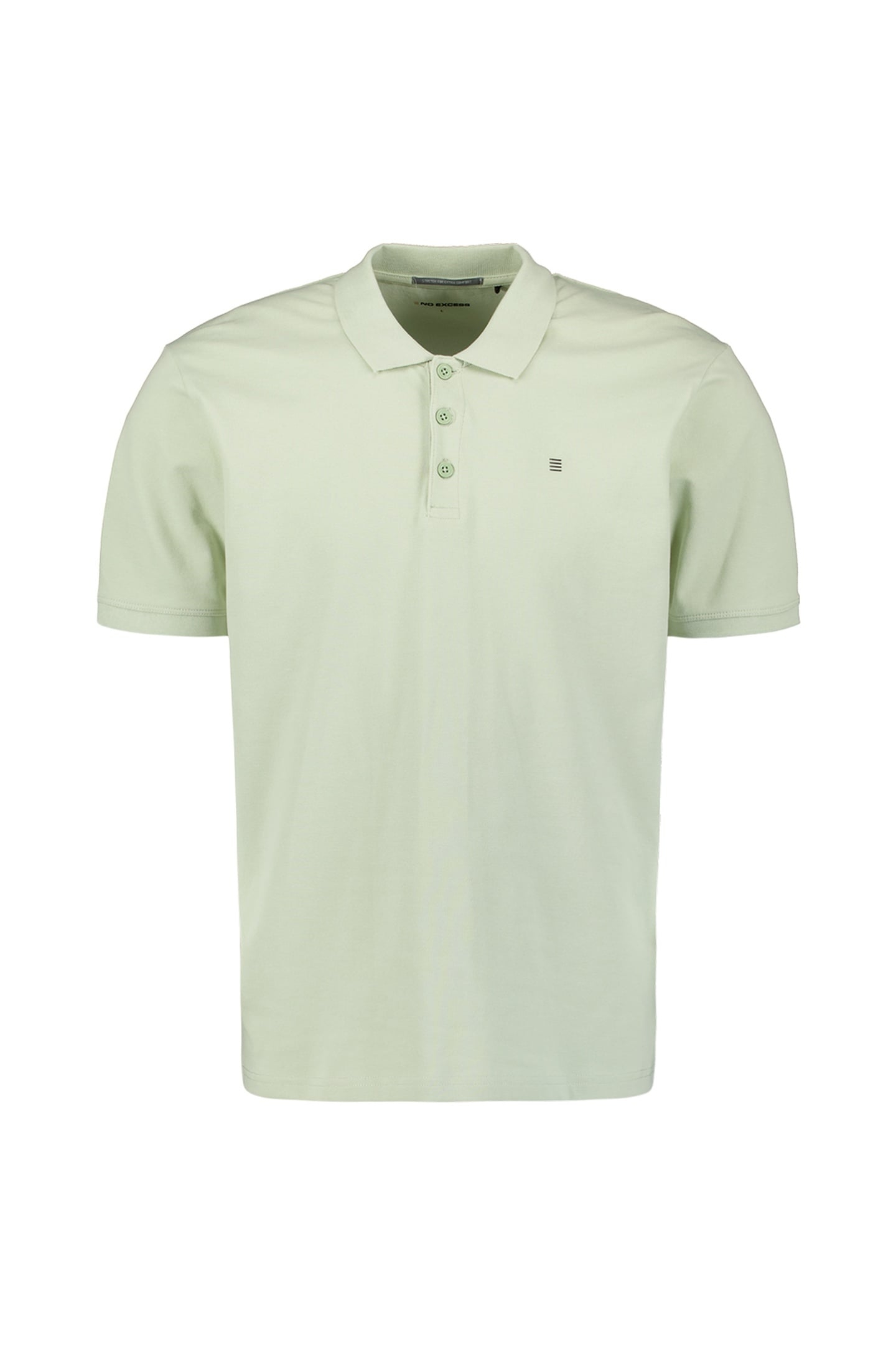POLO PIQUE SOLID STRETCH MINT 5