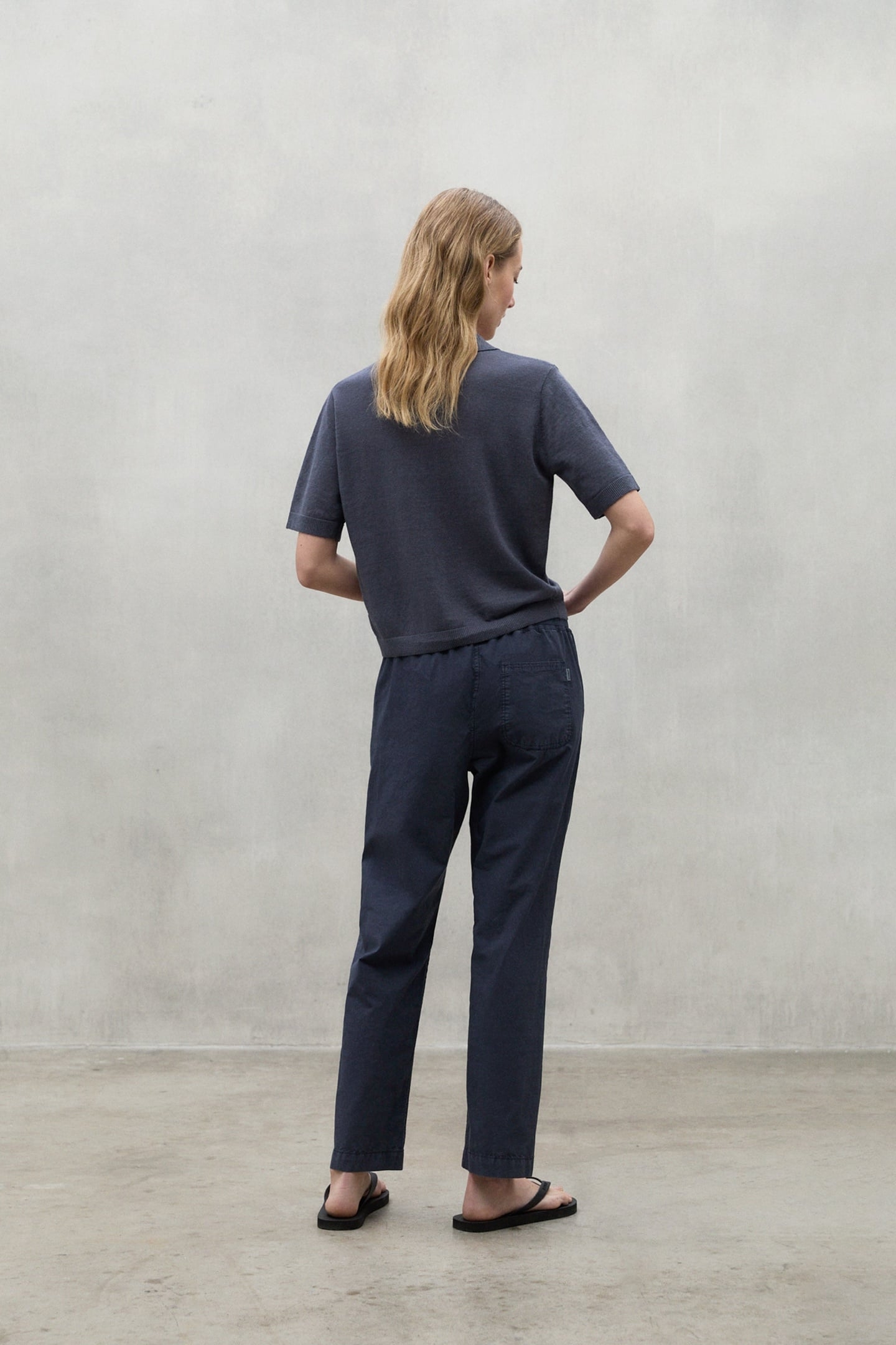 GANGESALF PANTS DEEP NAVY 3