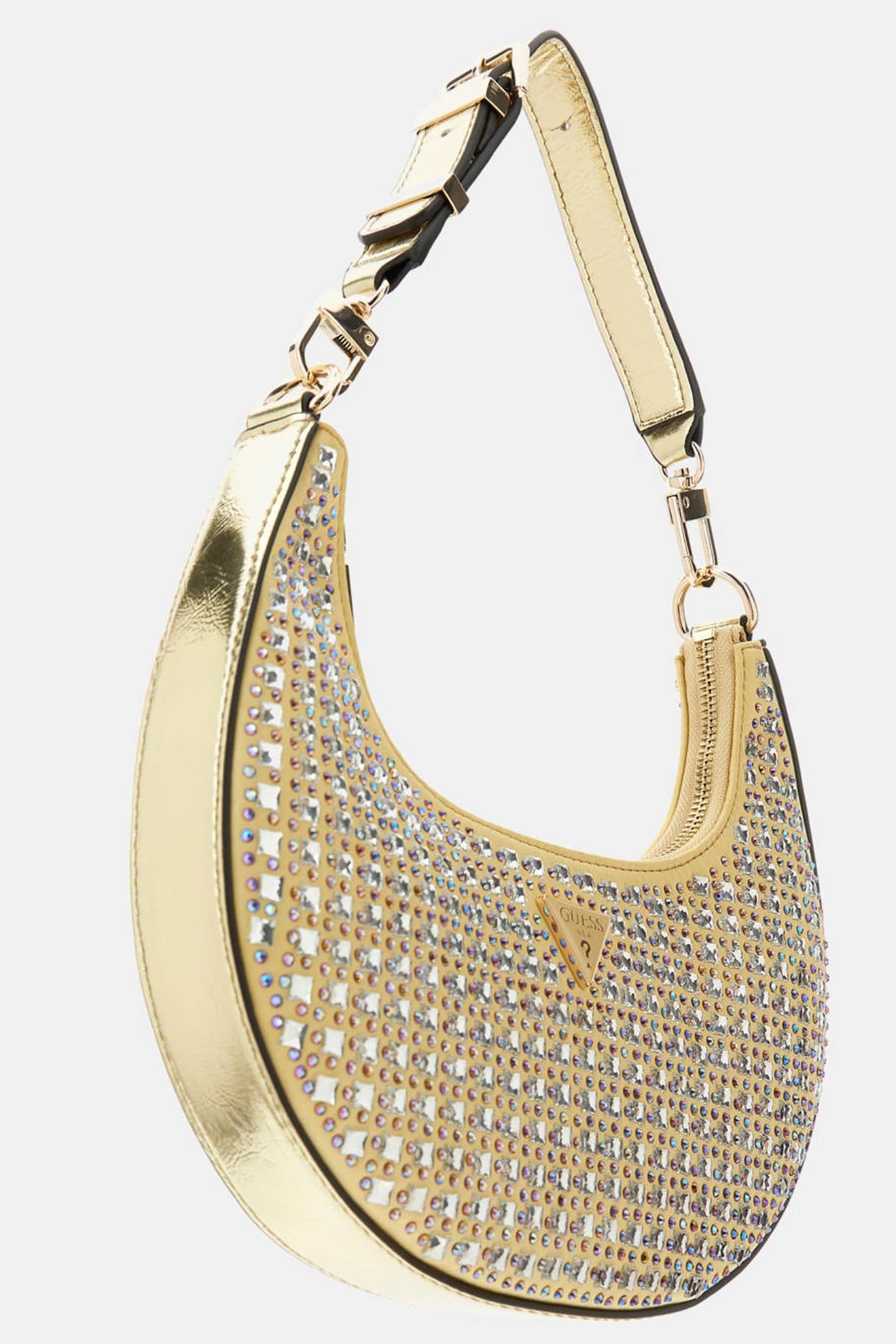 MARCIANO BY GUESS LUA SMALL HOBO GOLD 3